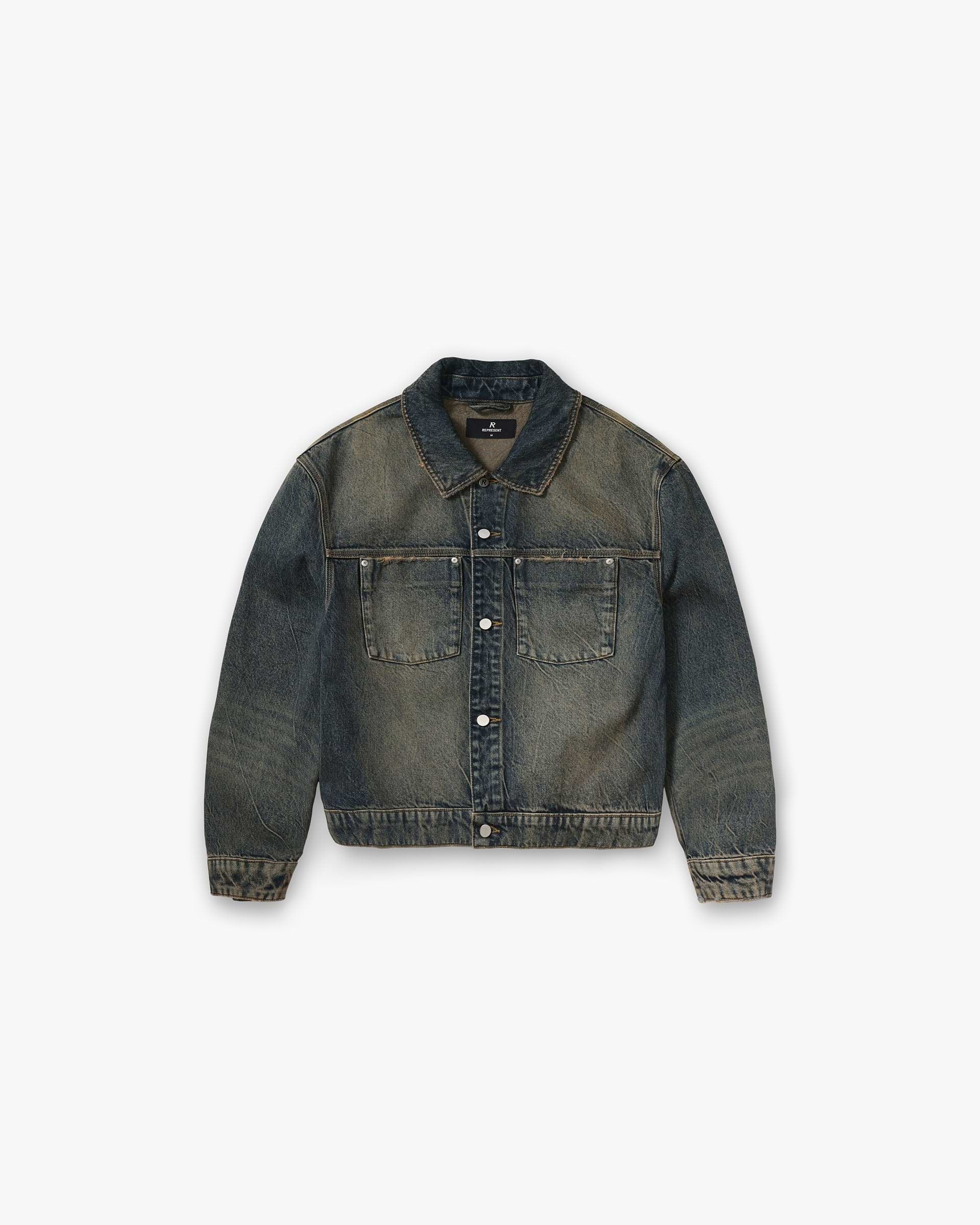 Denim Trucker - Blue Cream