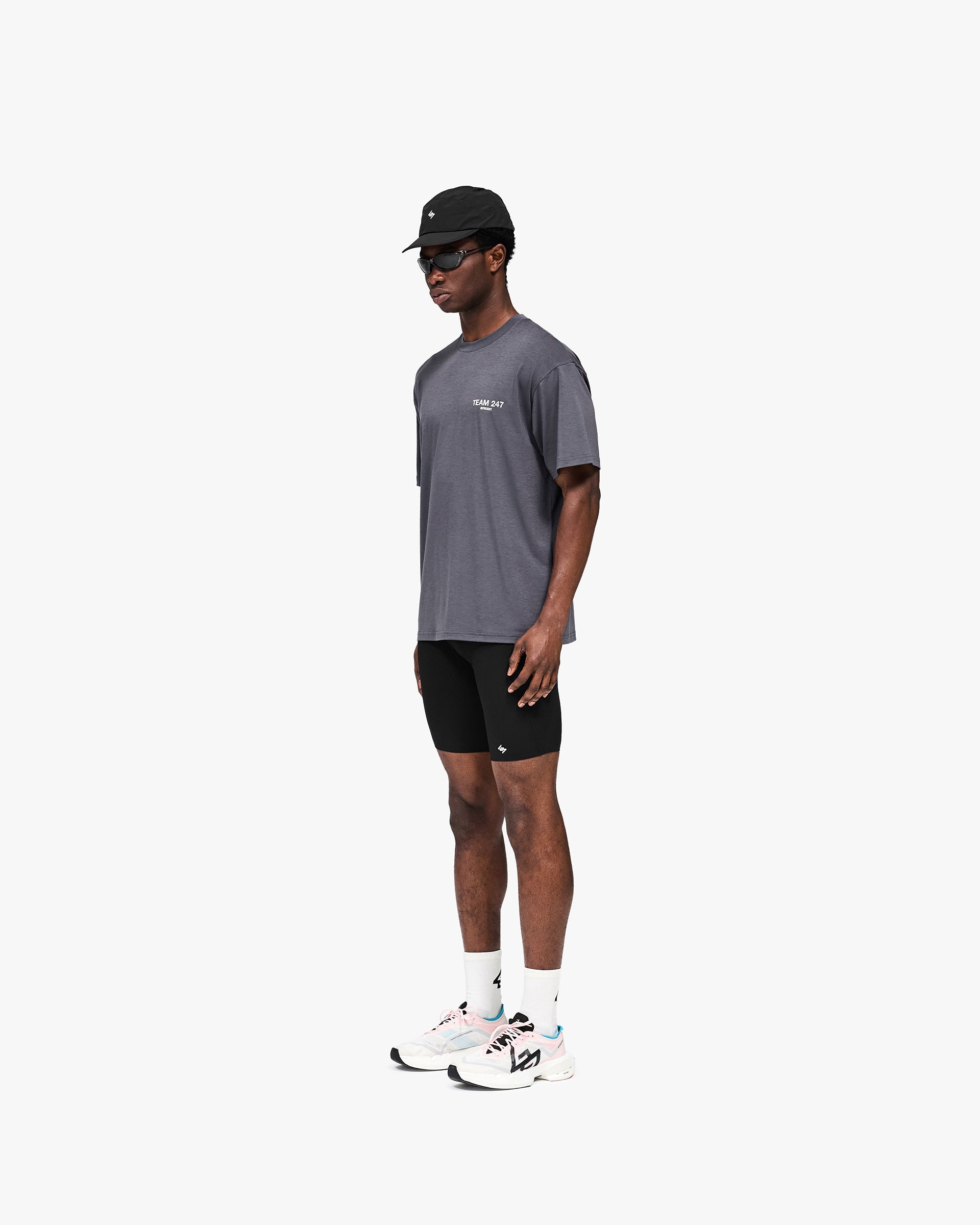247 Team Oversized T-Shirt - Graphene
