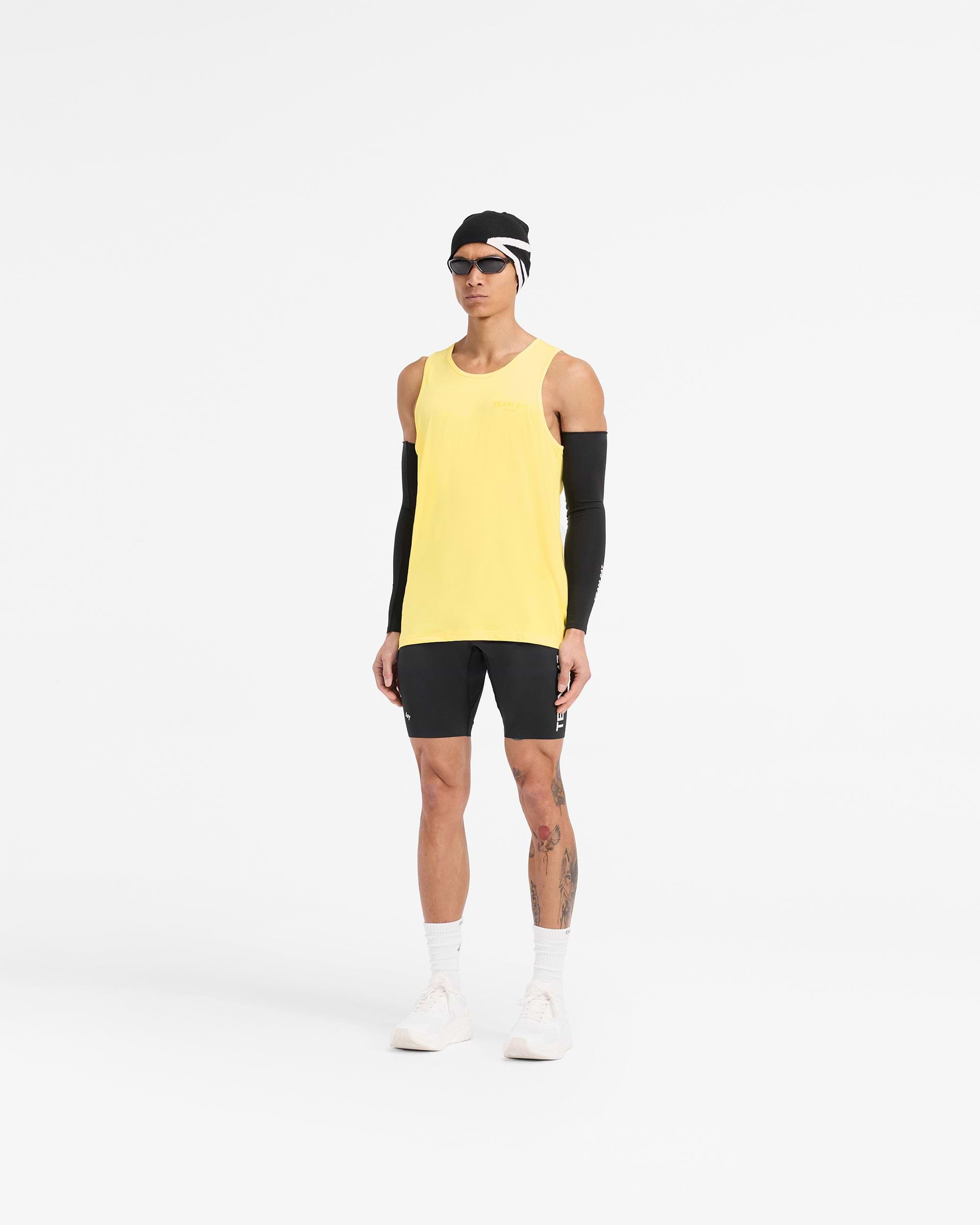 Team 247 Run Vest - Lemon