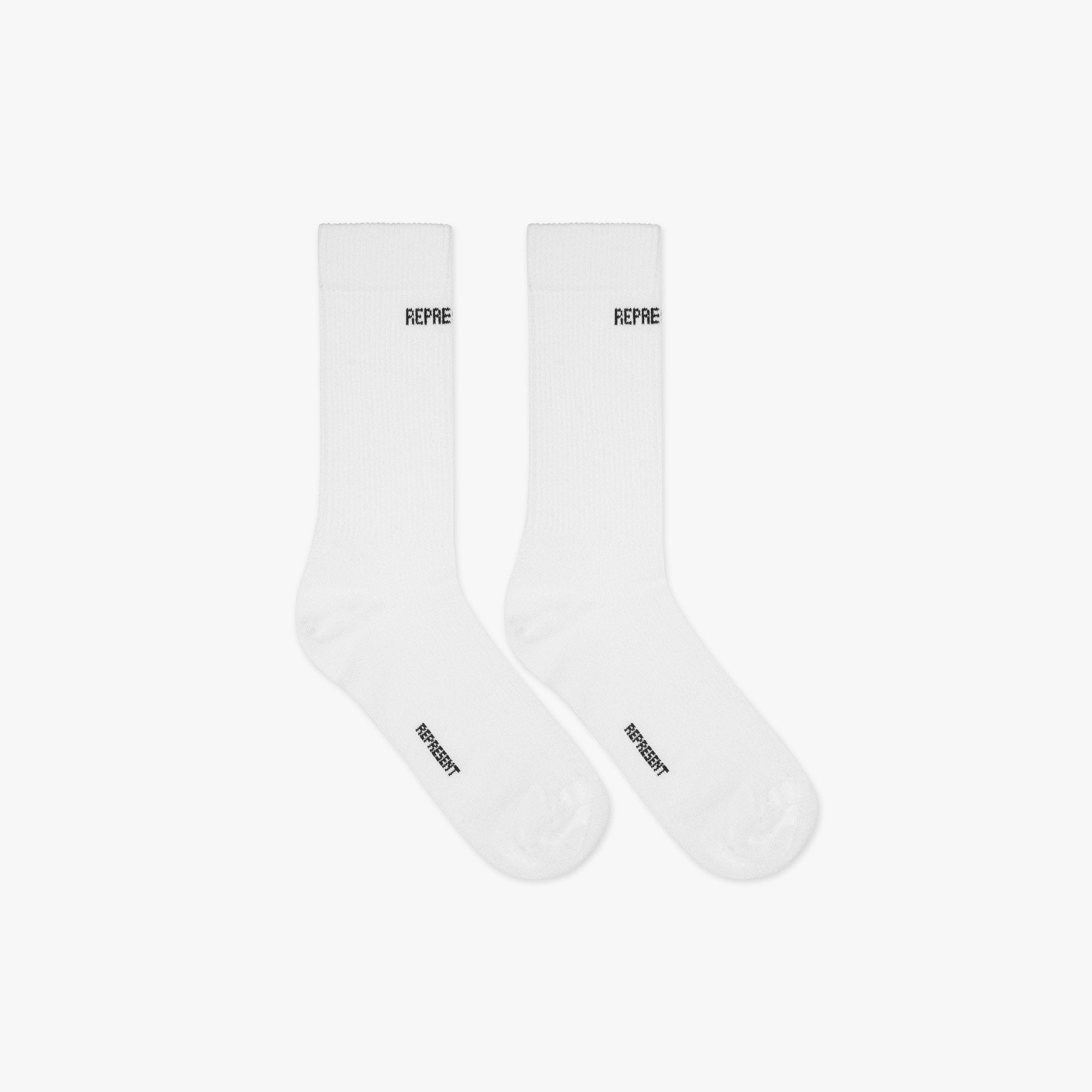 Logo Socks - White