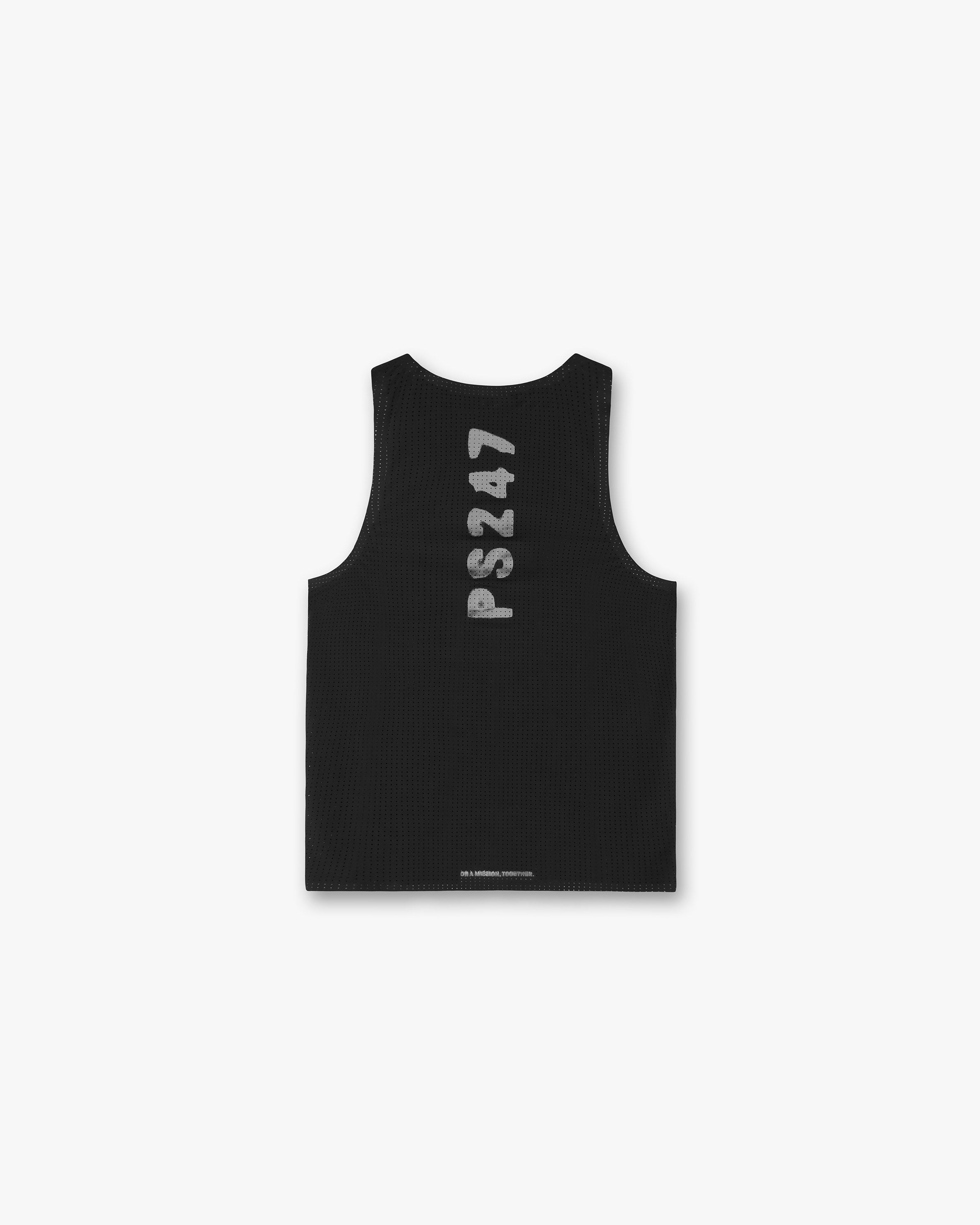 247 X Puresport Singlet - Black