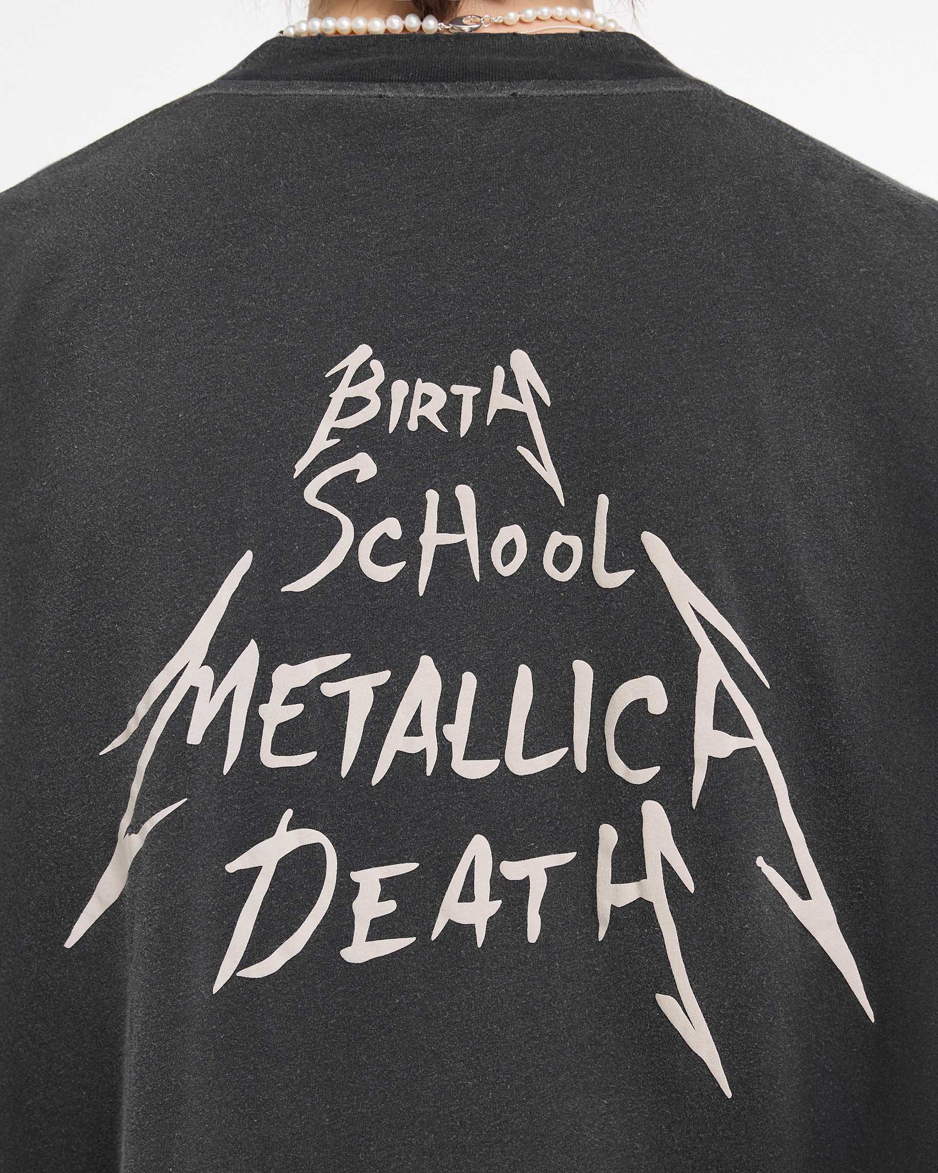 Metallica Garage Inc Long Sleeve T-Shirt | Stained Black
