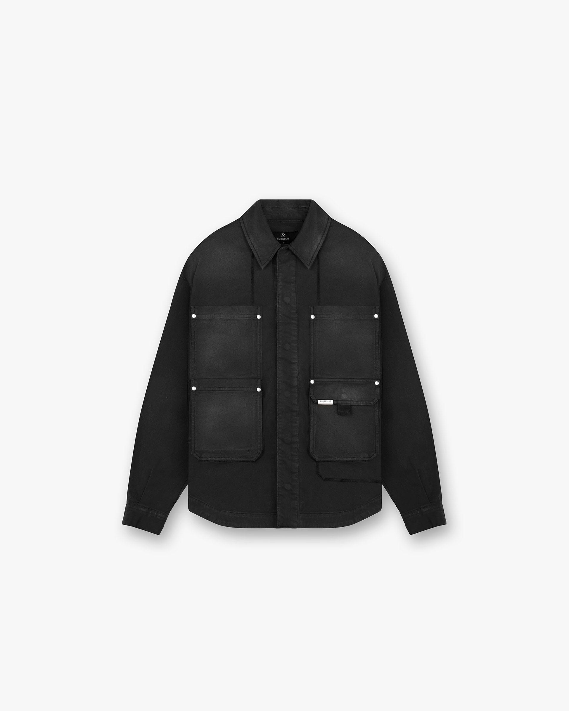 Workshop Shirt - Washed Black