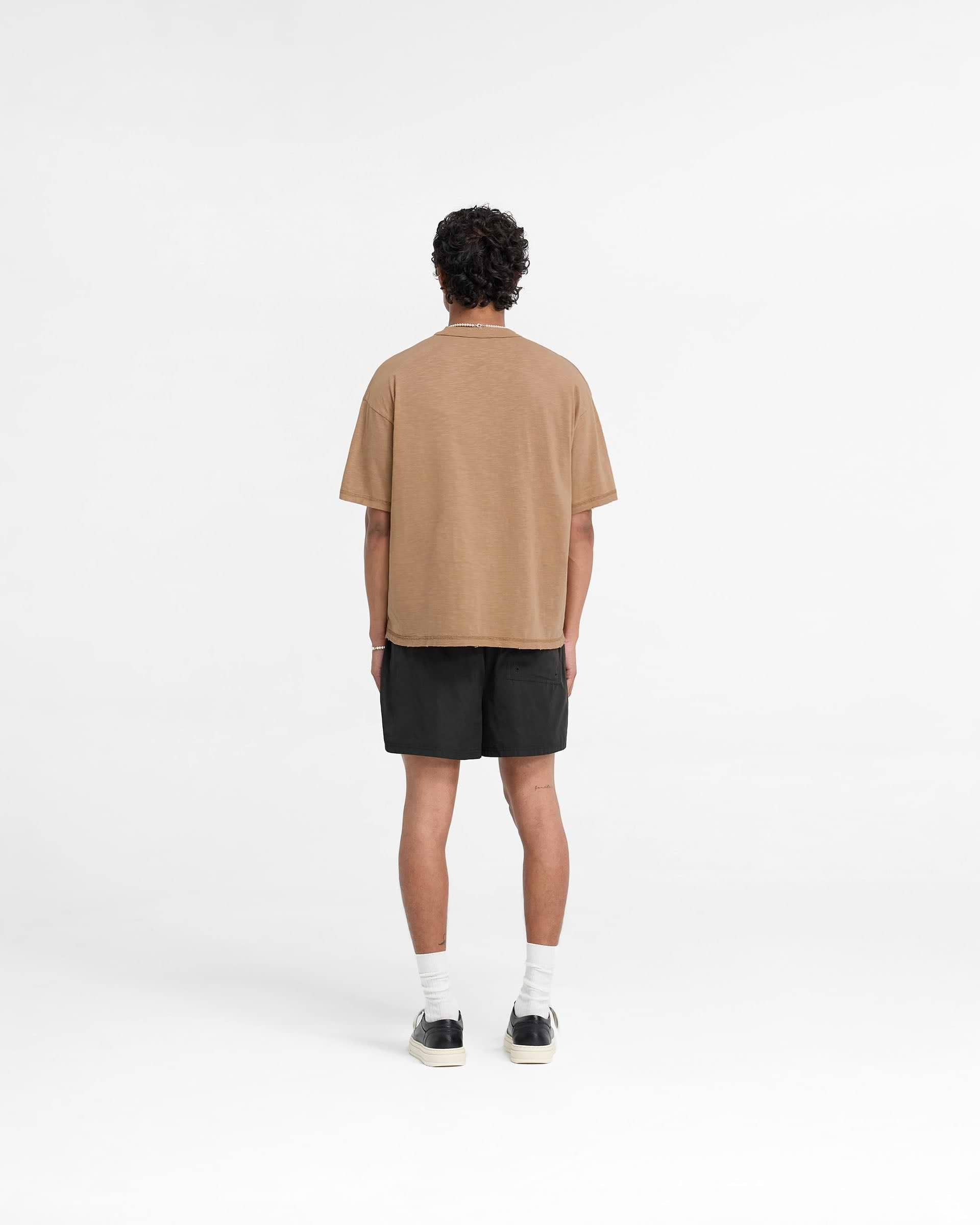 Slub T-Shirt - Walnut