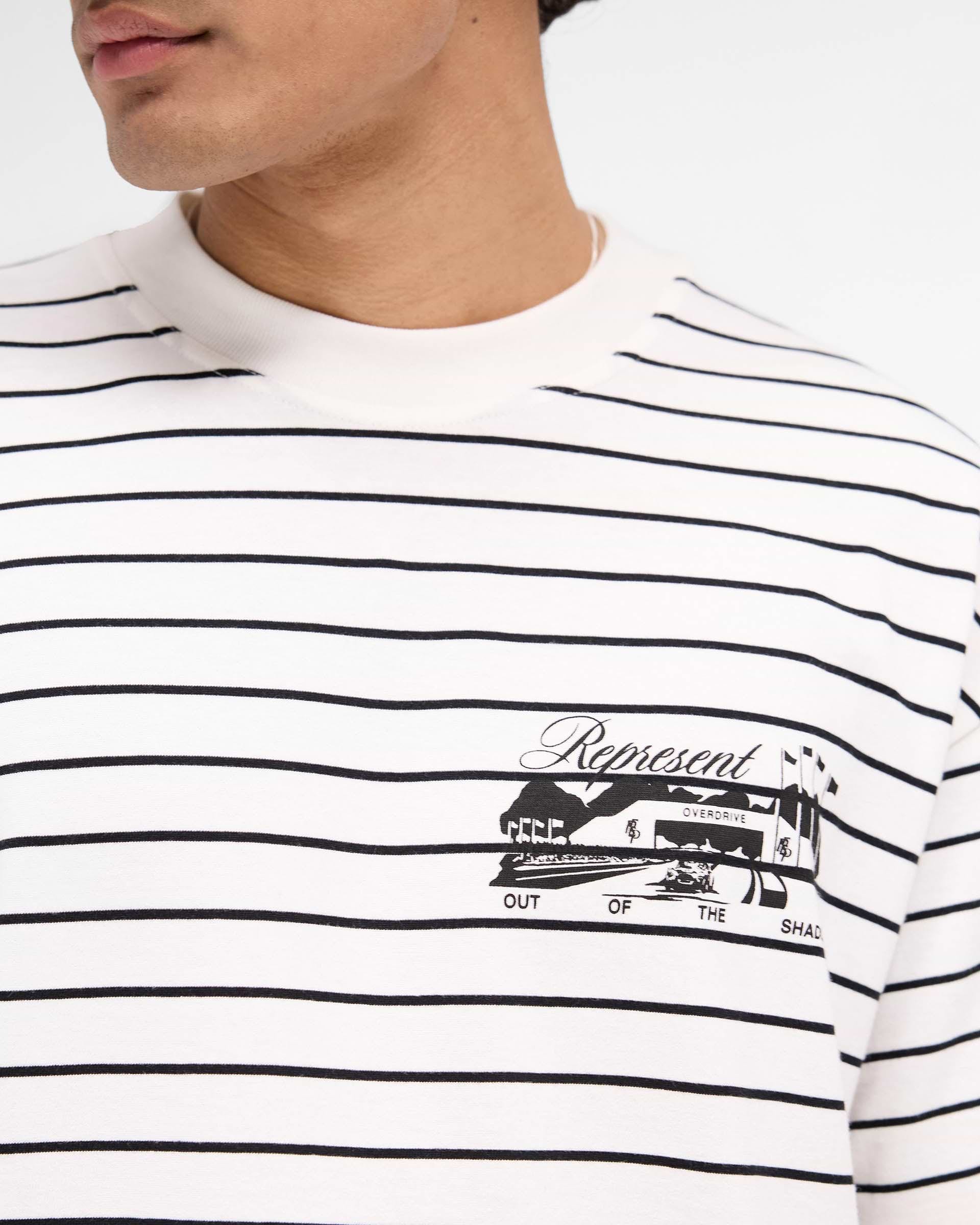 Raceway T-Shirt - Stripe | REPRESENT