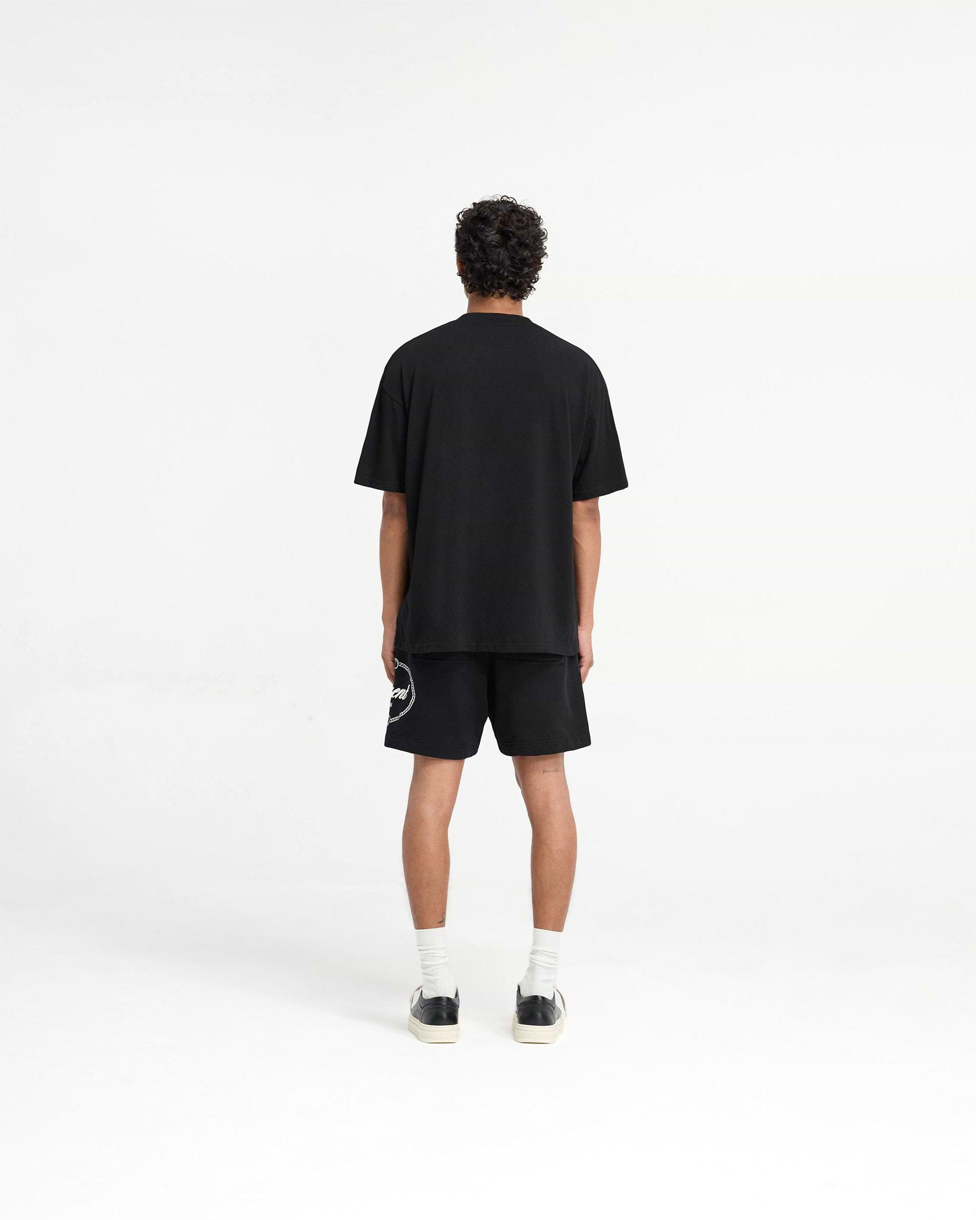 Represent X Harrods Crest Short - Jet Black