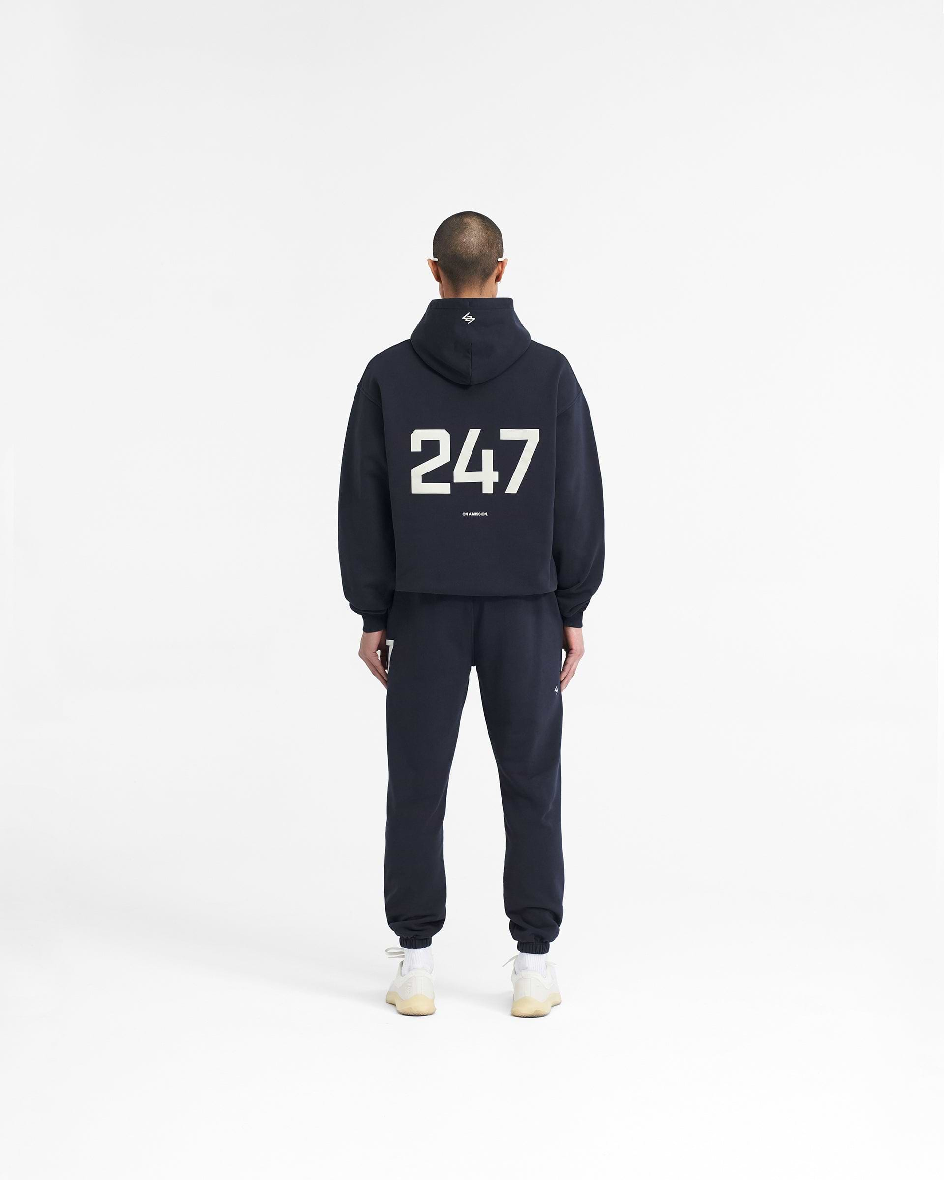 247 Oversized Hoodie - Navy