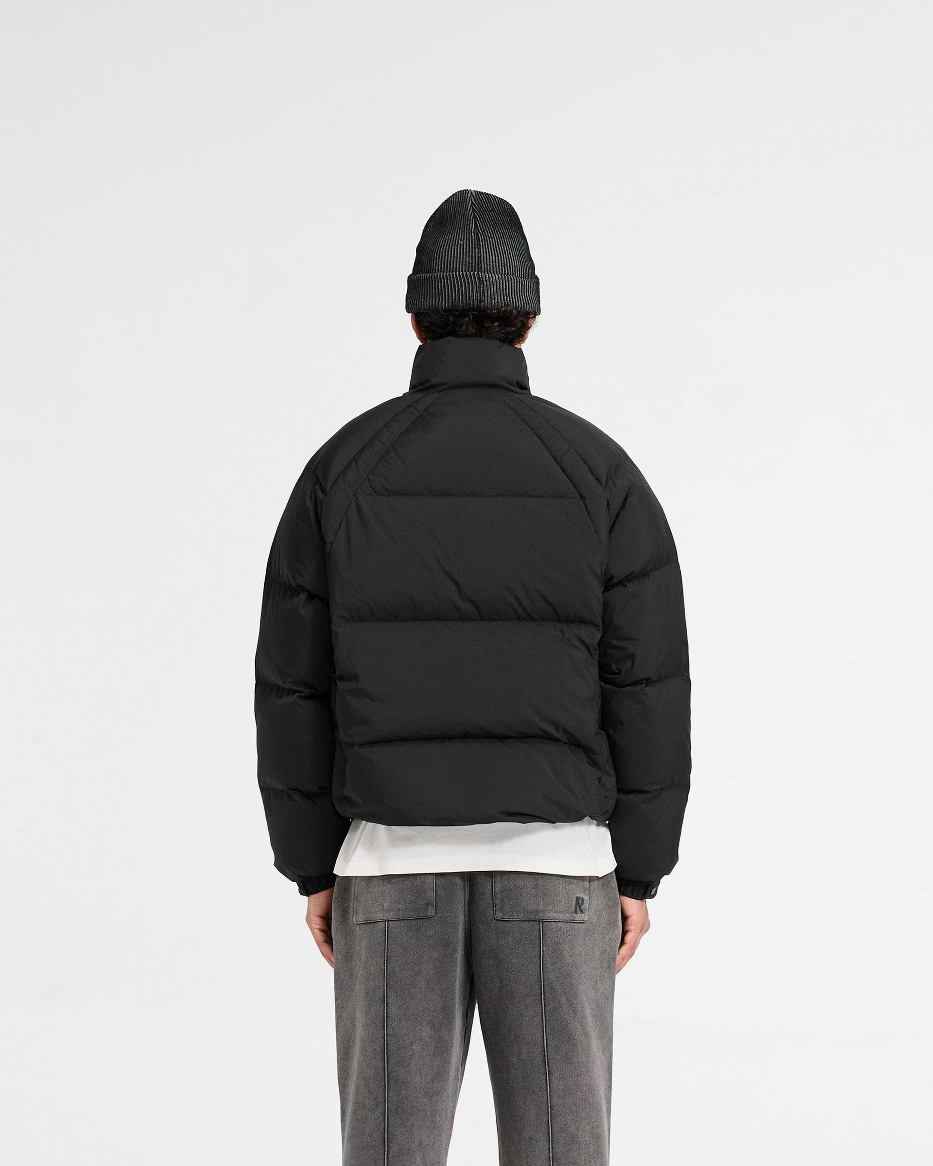 Funnel Neck Puffer - Black