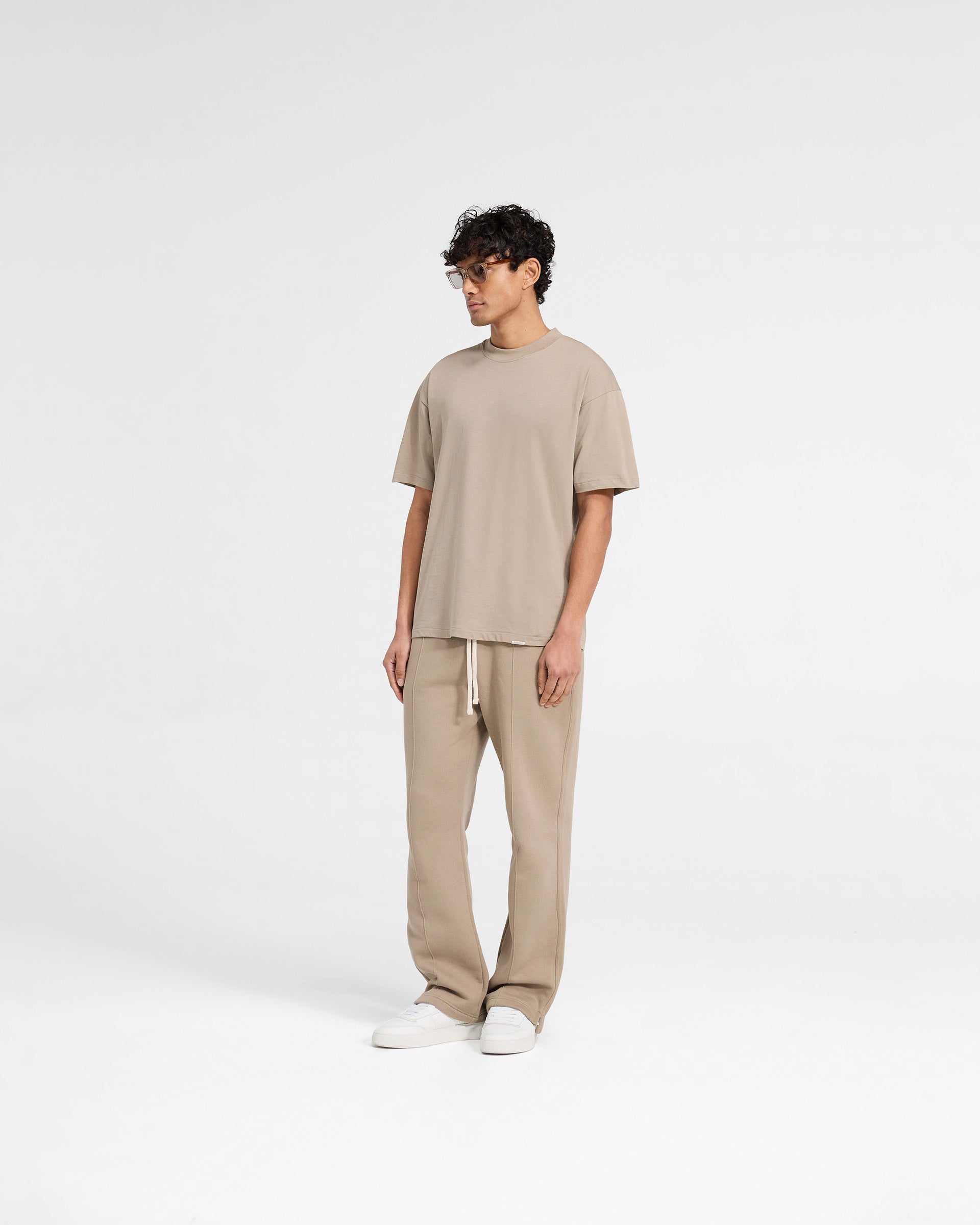 Initial Oversized T-Shirt - Dune