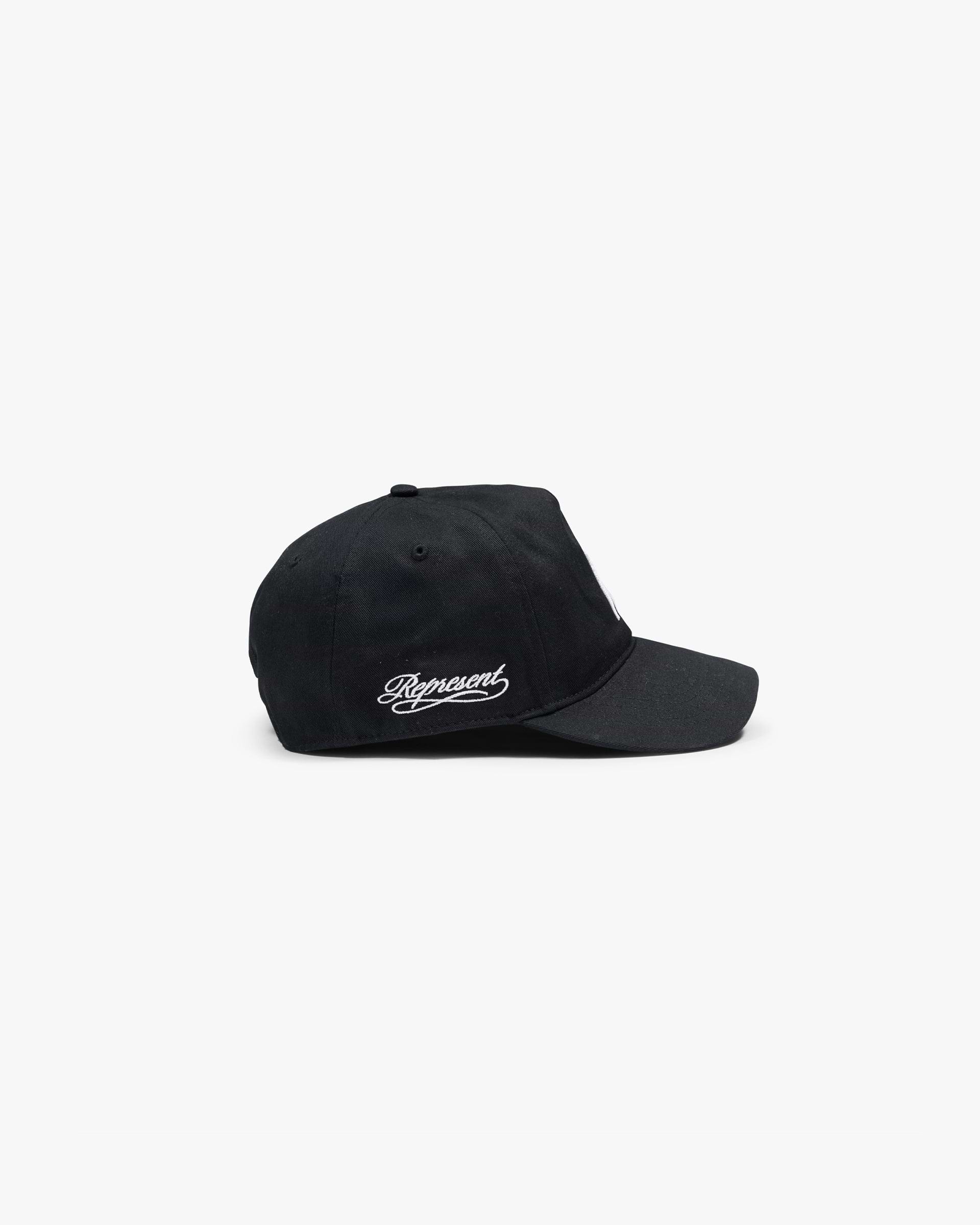 Jet Black '47 Initial Cap Snapback | Accessories | REPRESENT