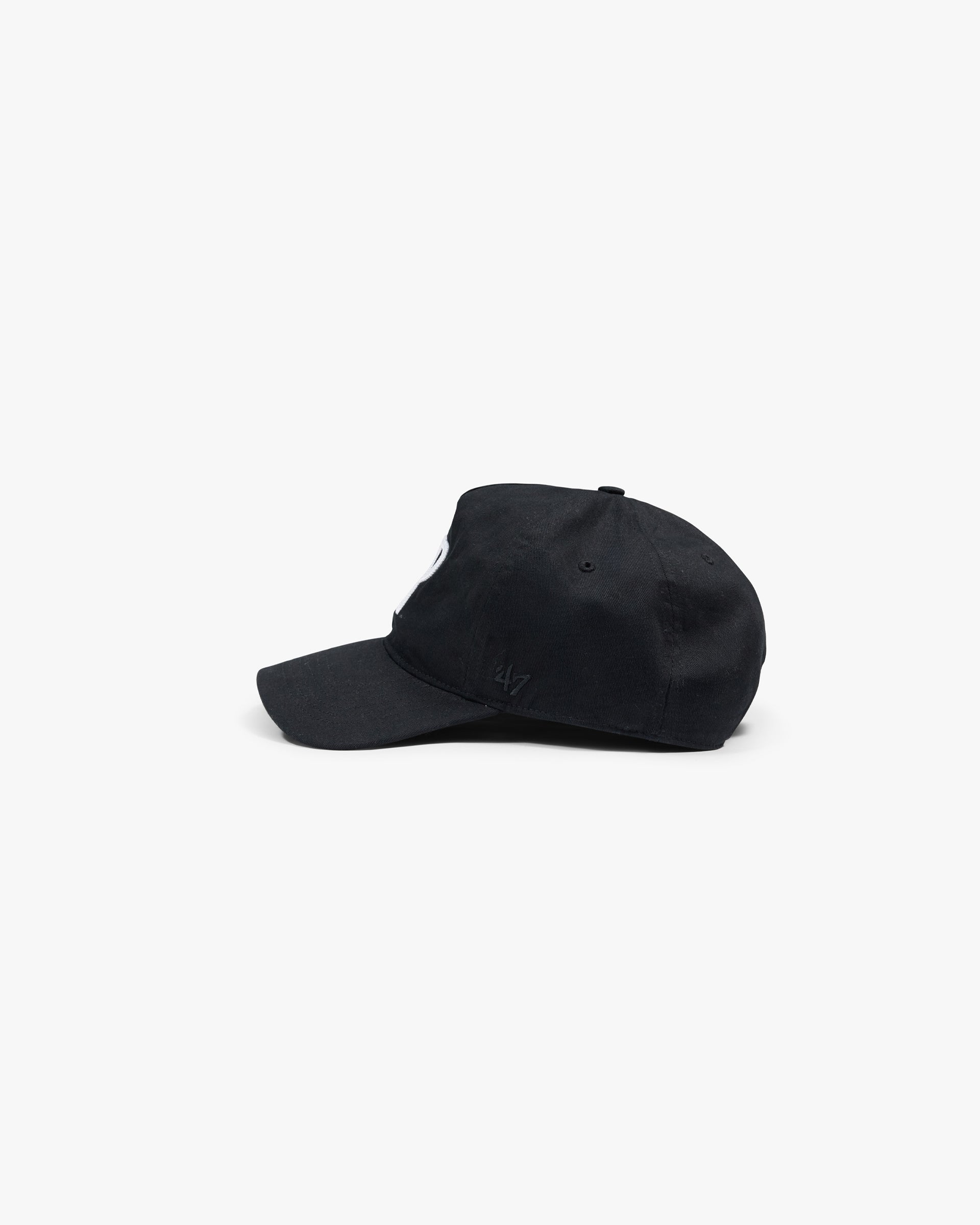 Jet Black '47 Initial Cap Snapback | Accessories | REPRESENT