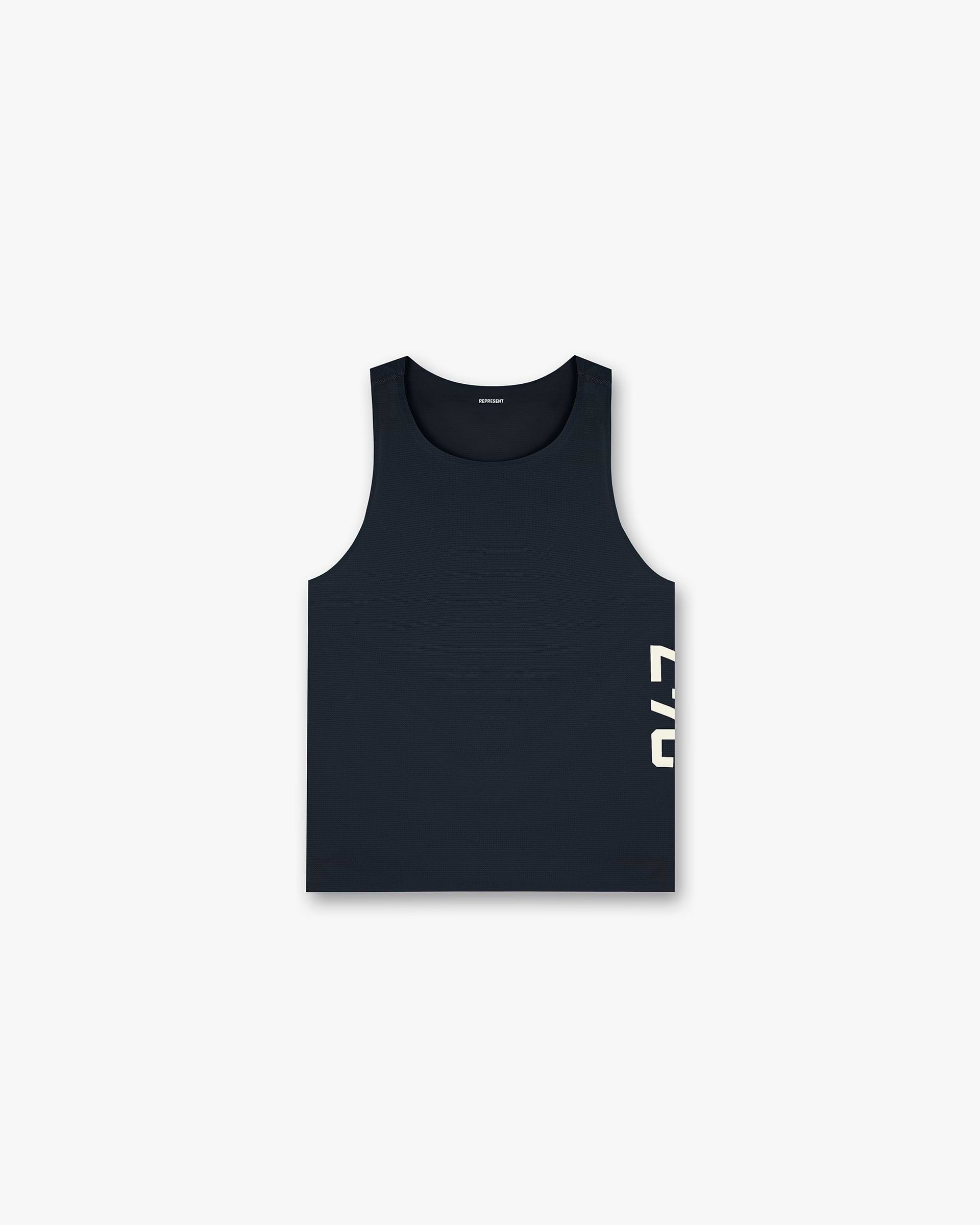 247 Singlet - Navy