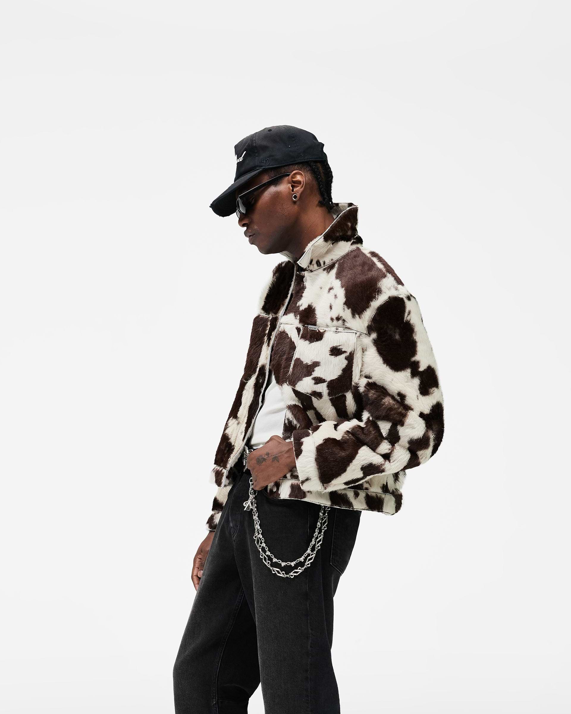 Cowhide Trucker Jacket | Italian Leather | REPRESENT SS26 | REPRESENT