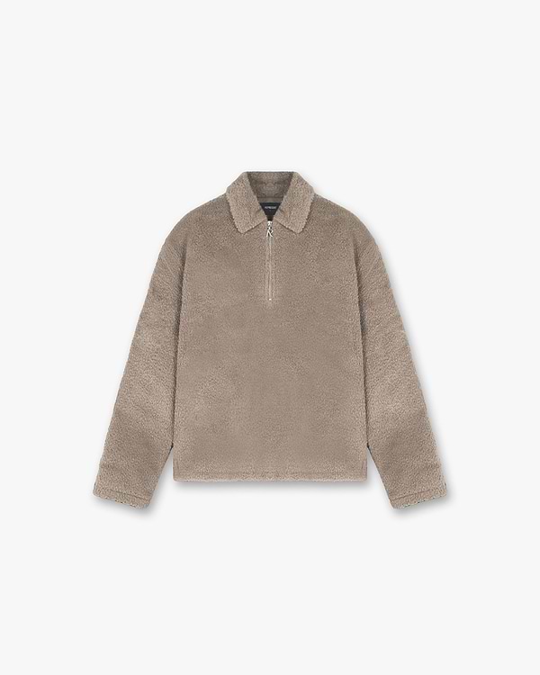 Fleece Zip Pullover