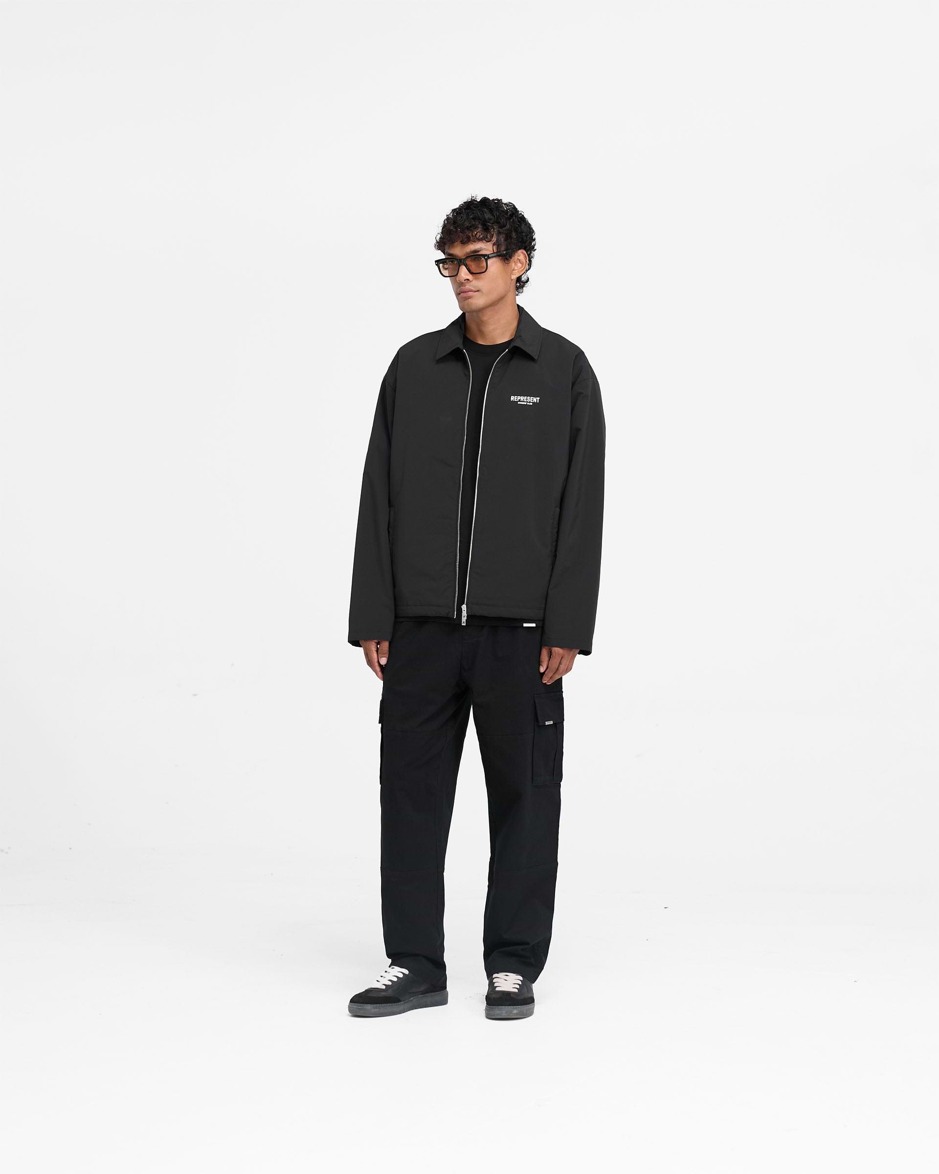 harlaut apparel coach jacket ブラック 2XL Hustle Hooded Coaches Jacket - Black - Randall Pich