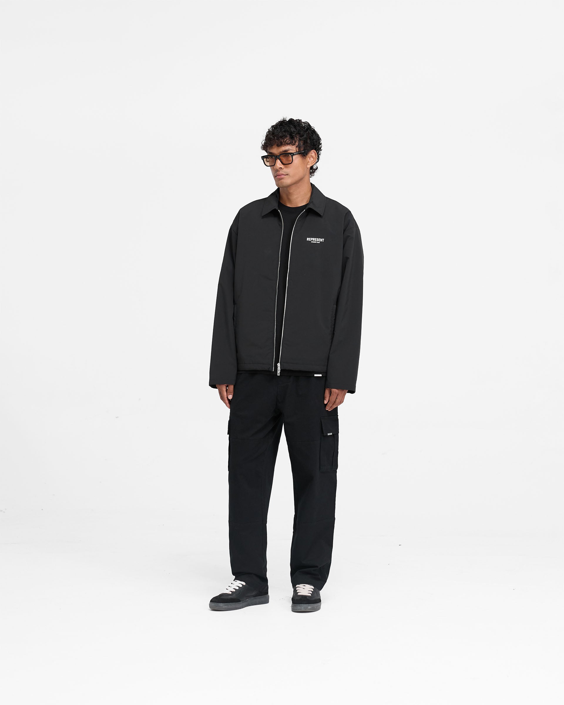 Represent Owners Club Coach Jacket - Black