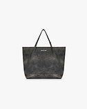 Distressed Leather Tote Bag