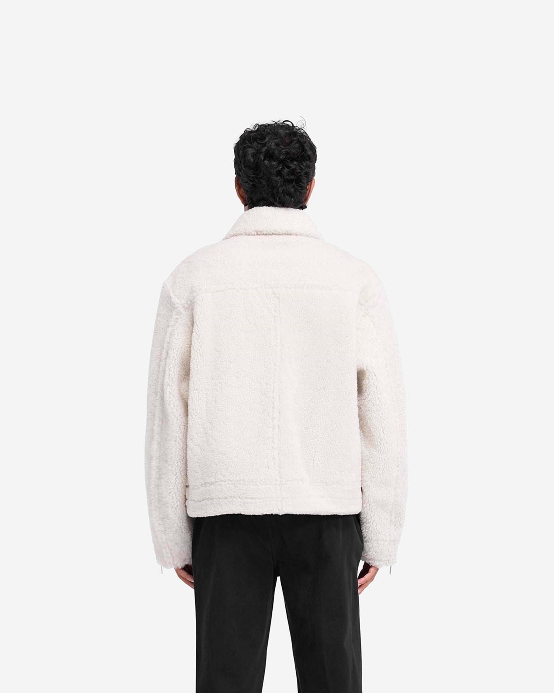 Reversible Shearling Jacket - Black