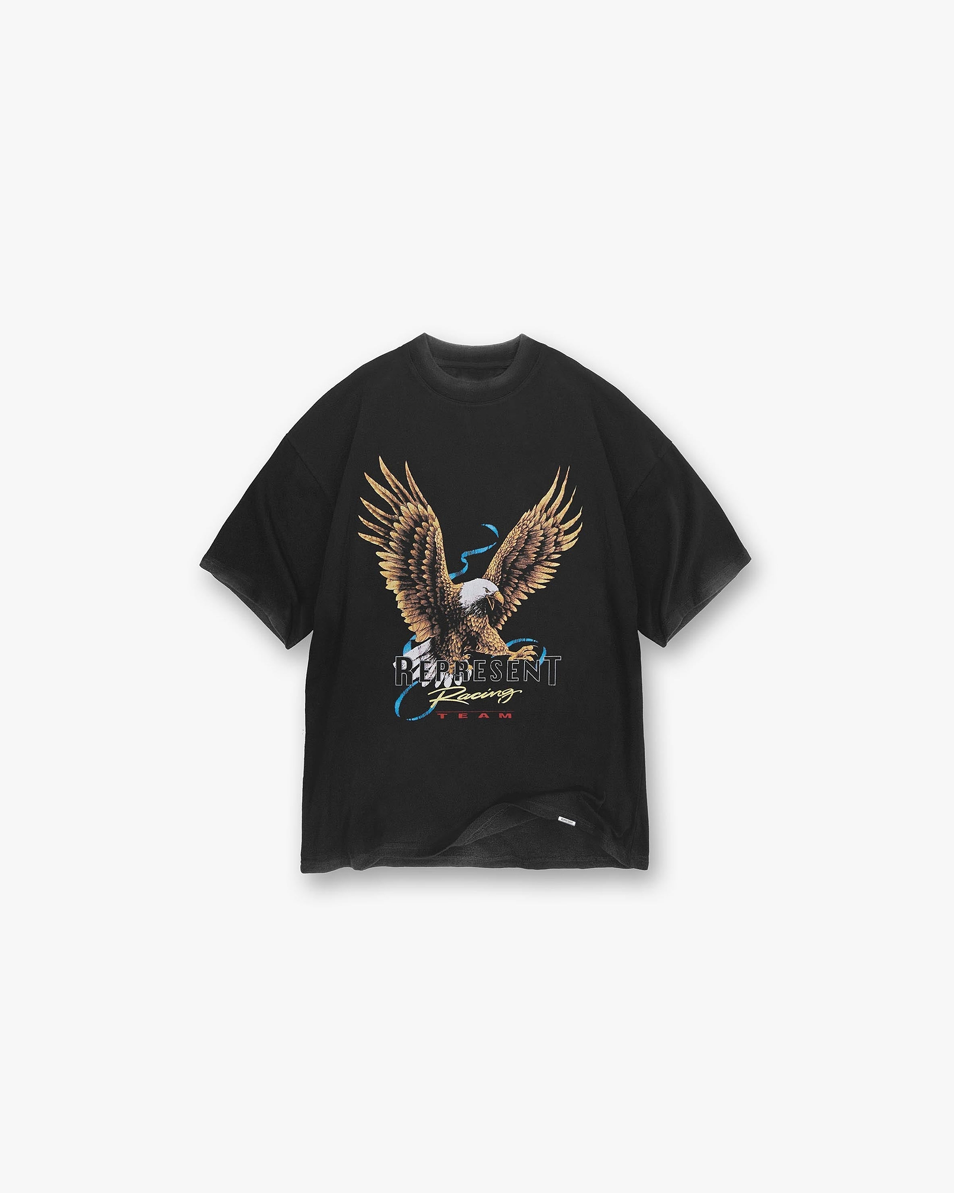 Racing Team Eagle T-Shirt - Vintage Black