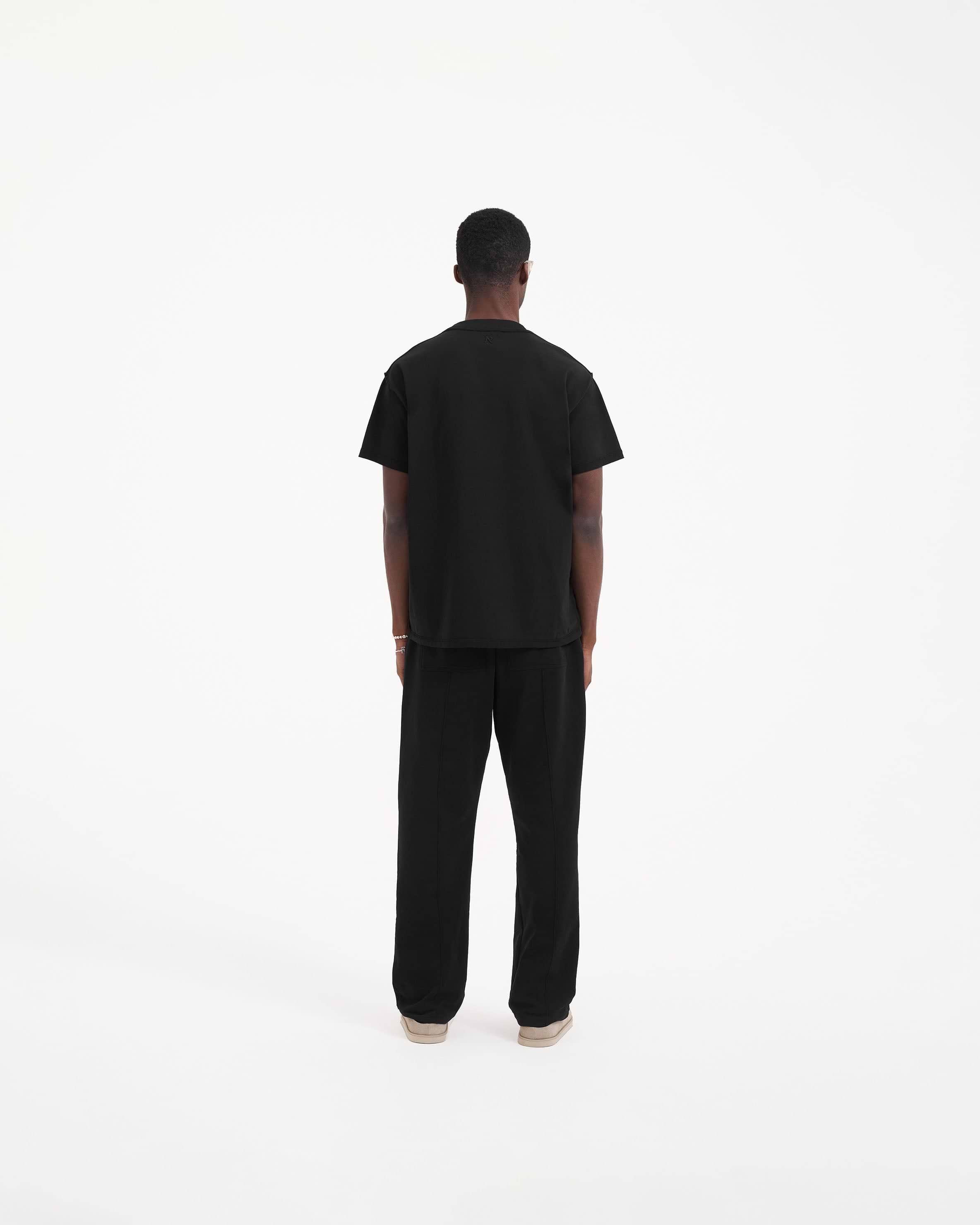 Initial T-Shirt - Jet Black