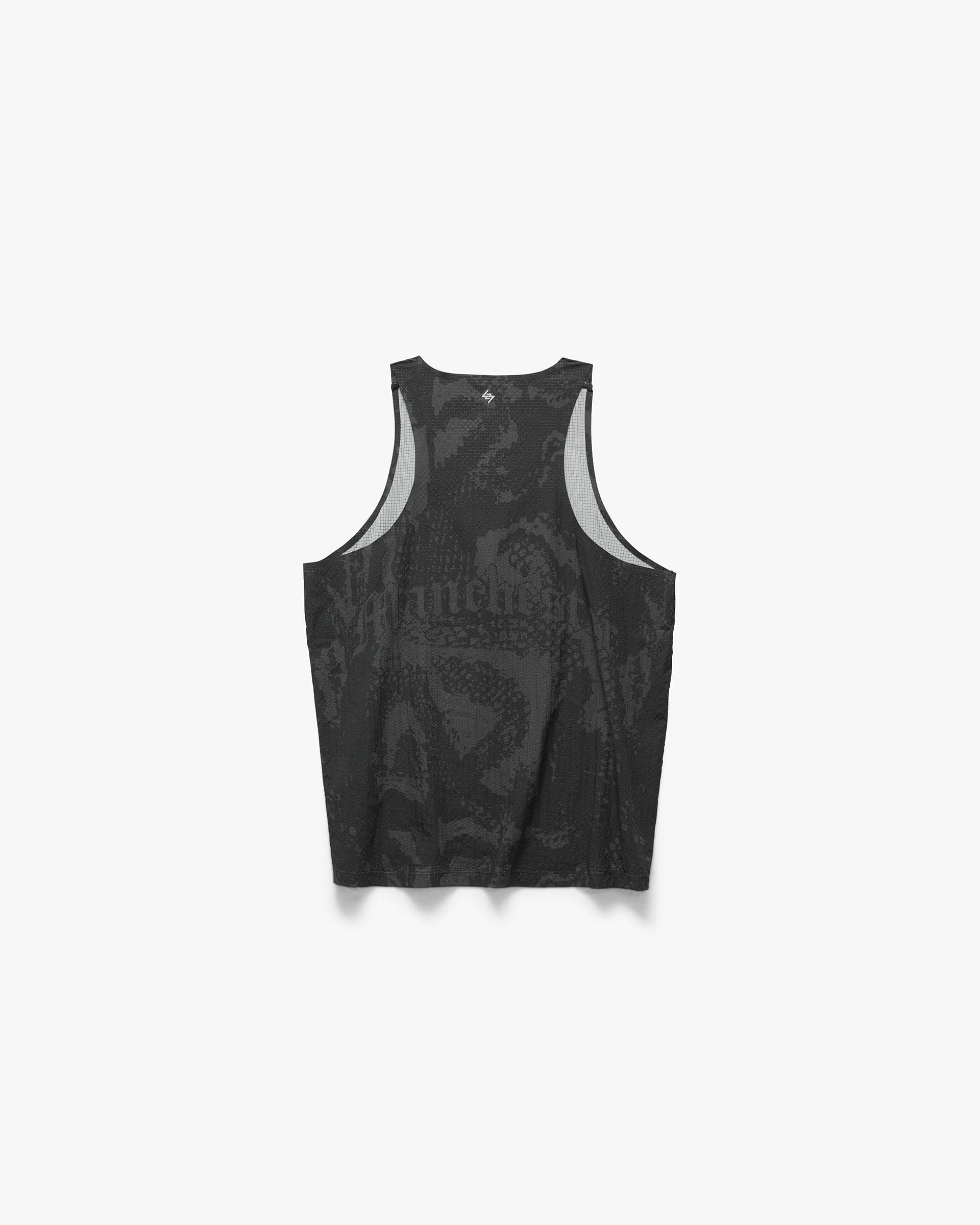 247 Manchester Singlet - Aged Black
