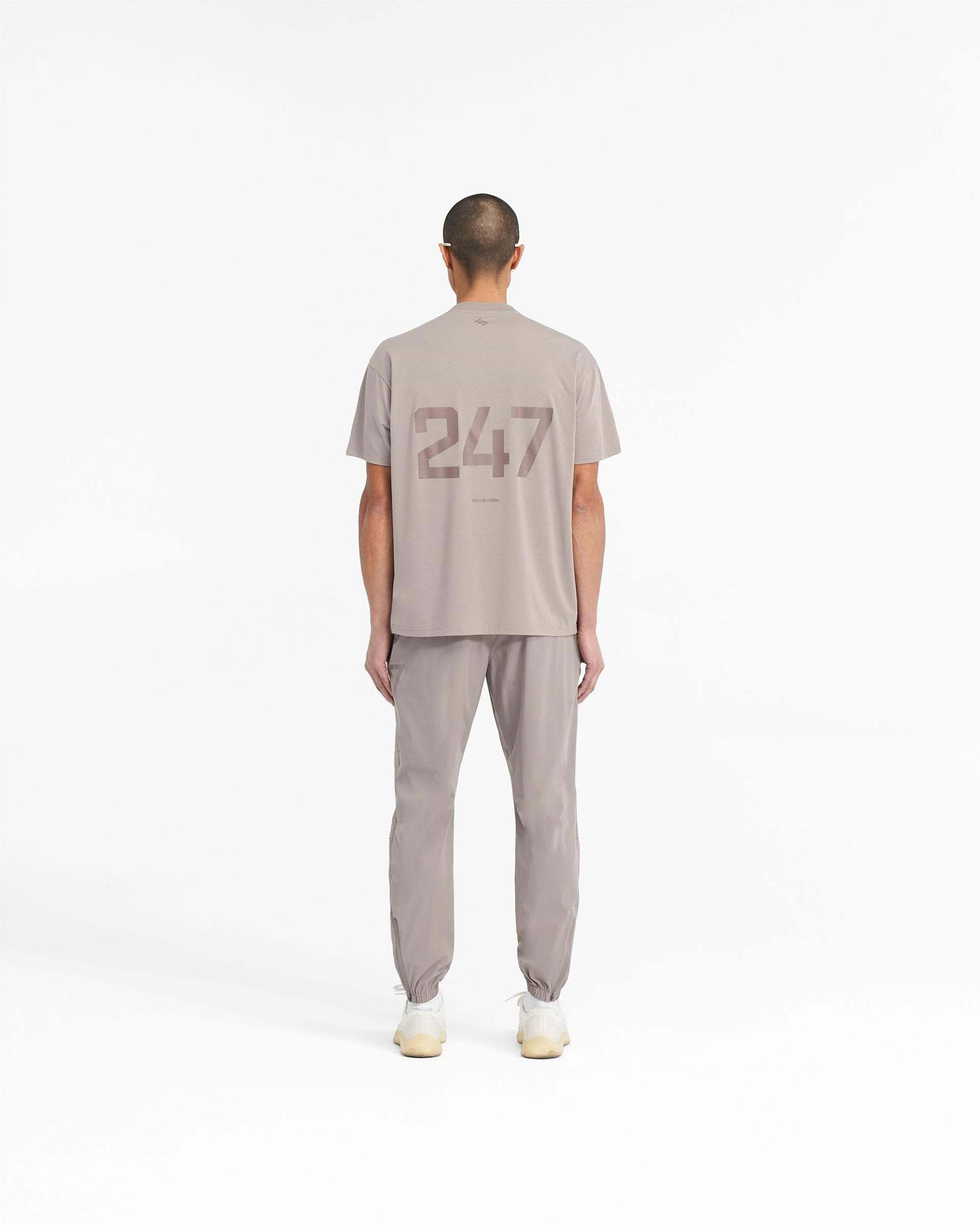 247 Oversized T-Shirt - Cinder