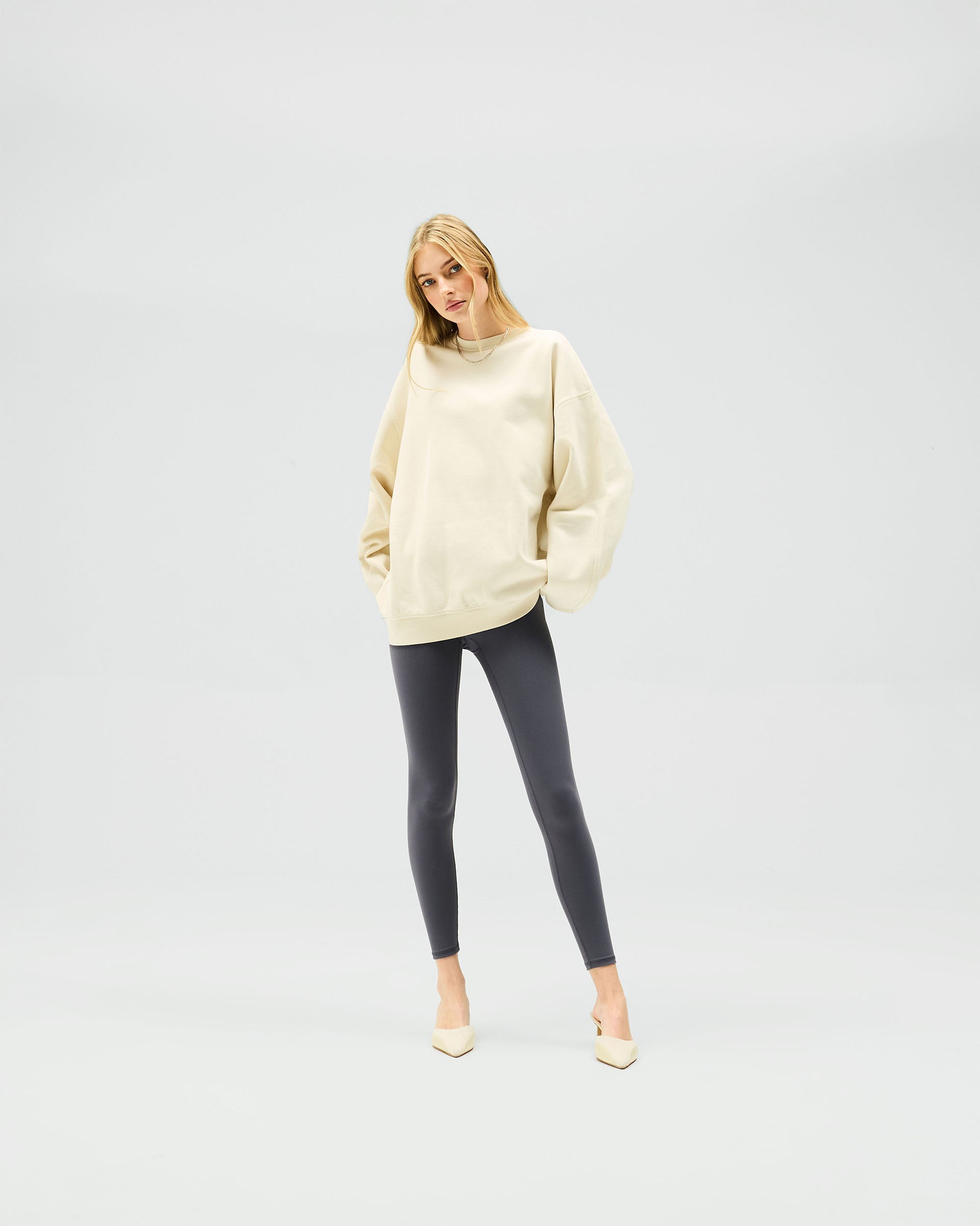Owners Club Relaxed Sweater - Oat Milk