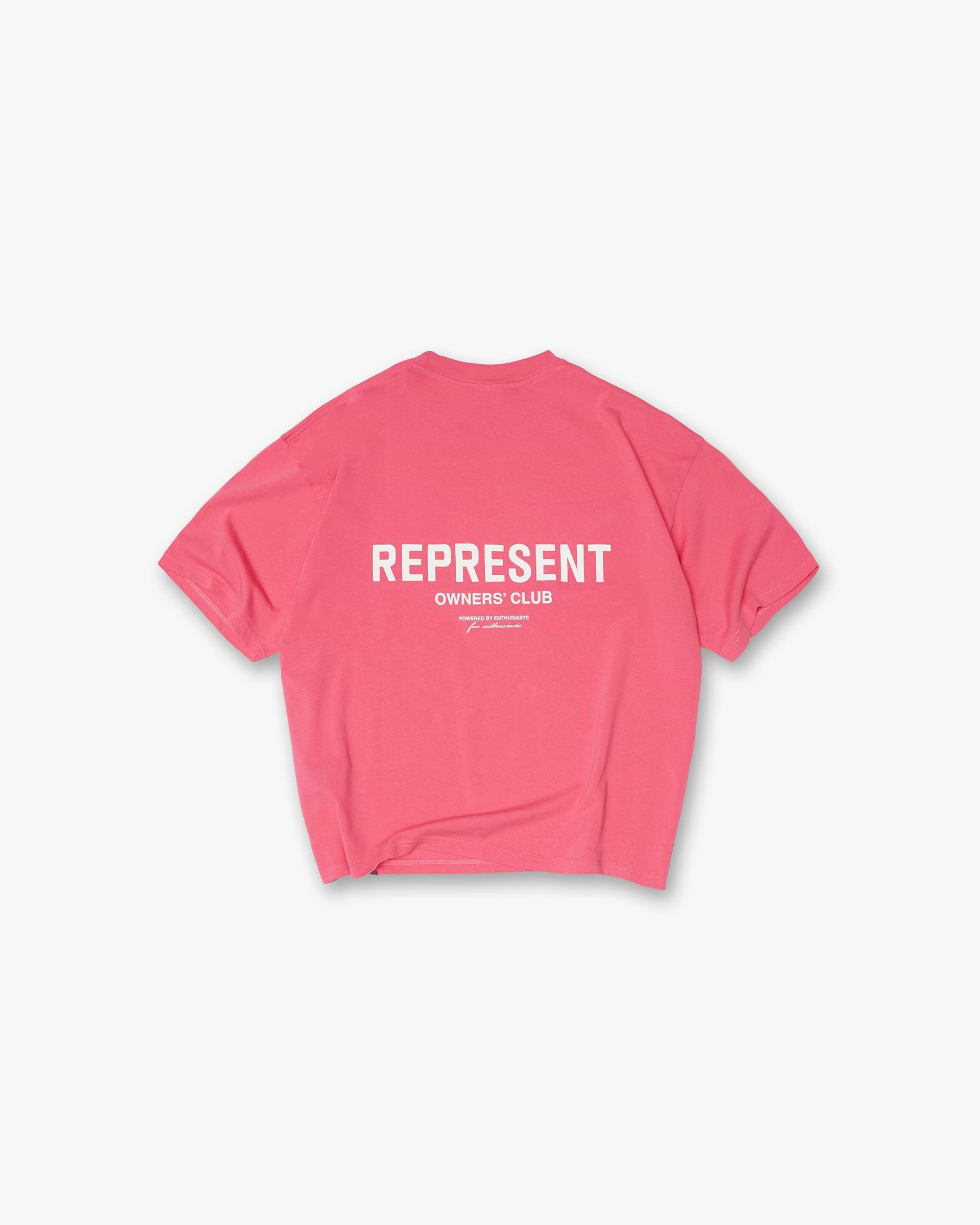 Represent Owners Club T-Shirt - Bubblegum Pink