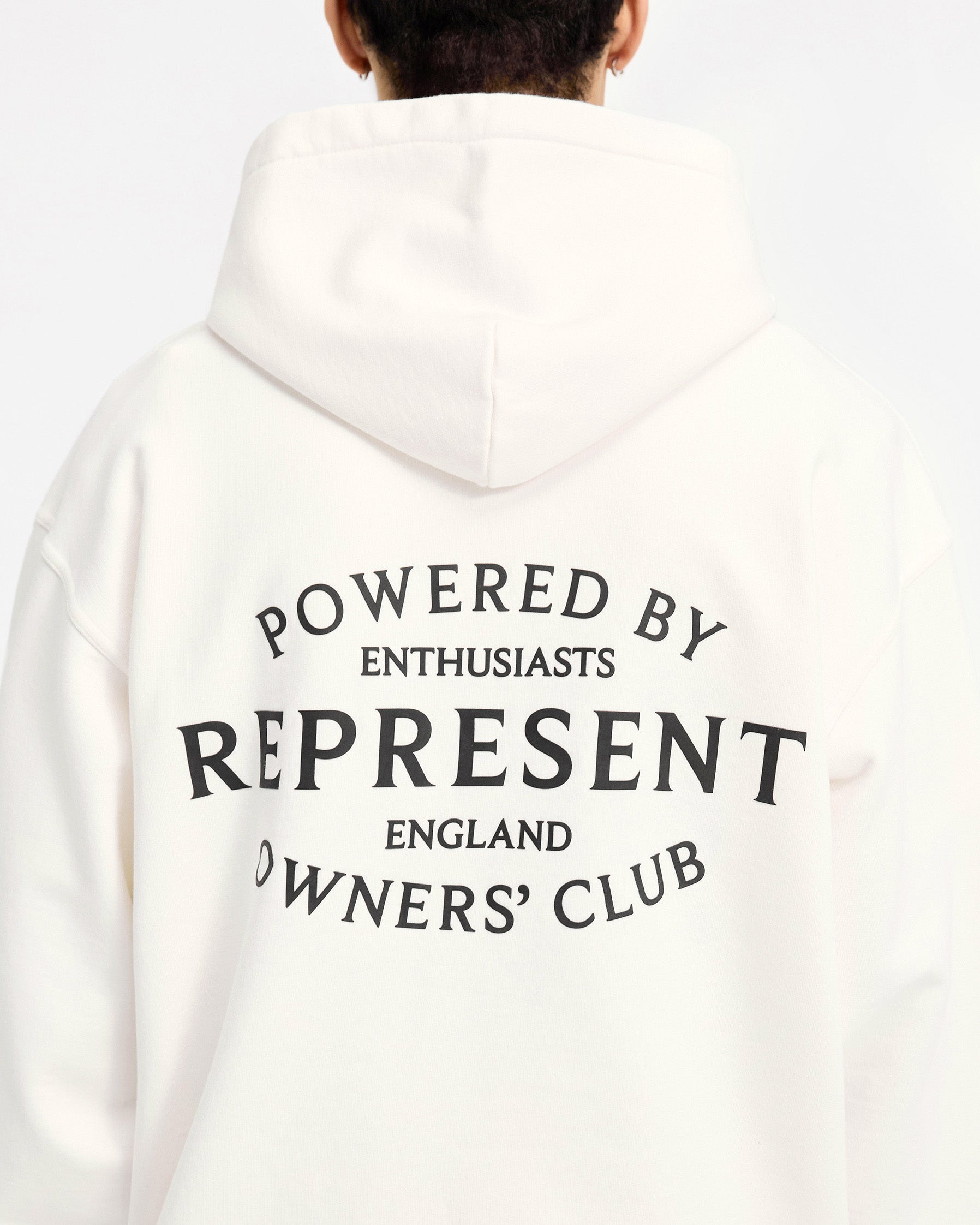 【REPRESENT】OWNERS CLUB STAMP スタンプ フーディー パーカー Jet Black Hoodie | Stamp Owners' Club | REPRESENT