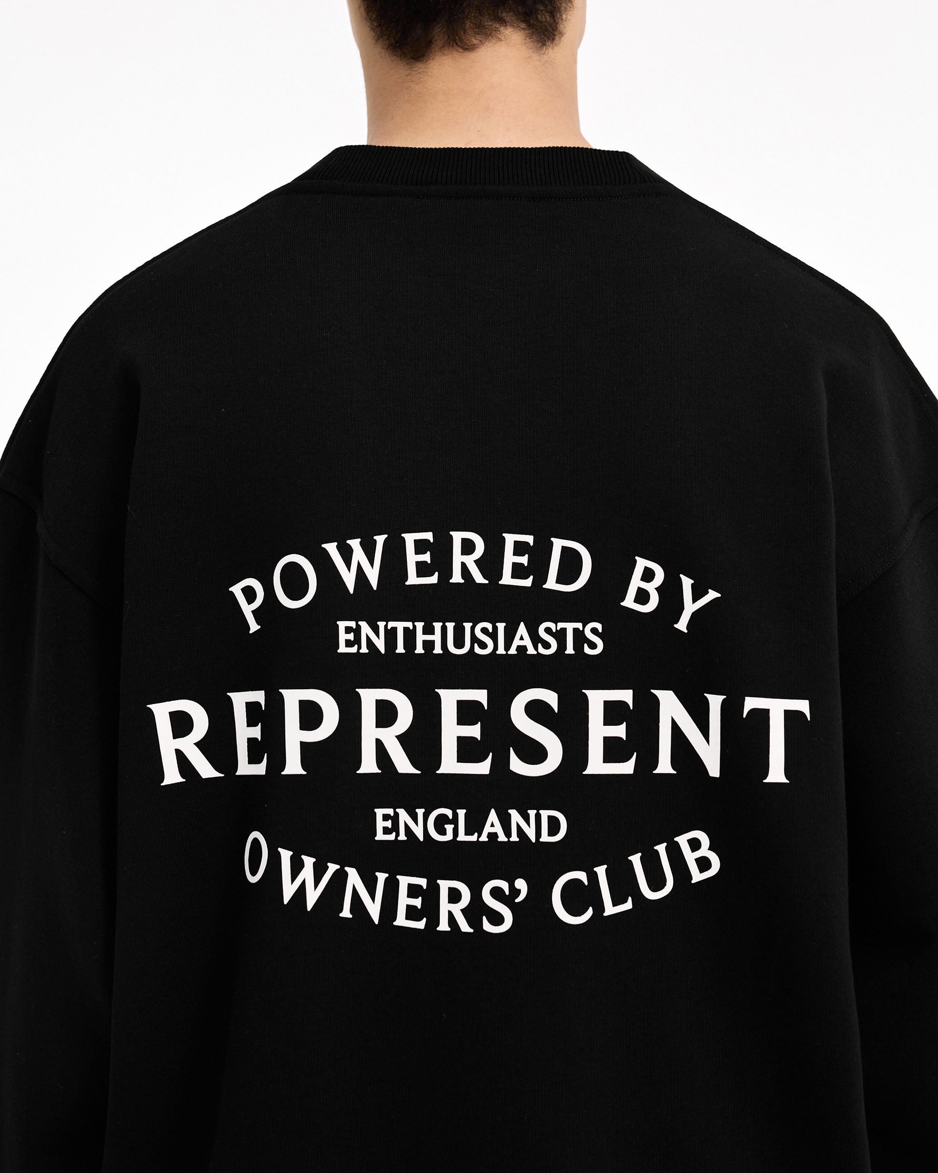Jet Black Sweater | Stamp Owners' Club | REPRESENT