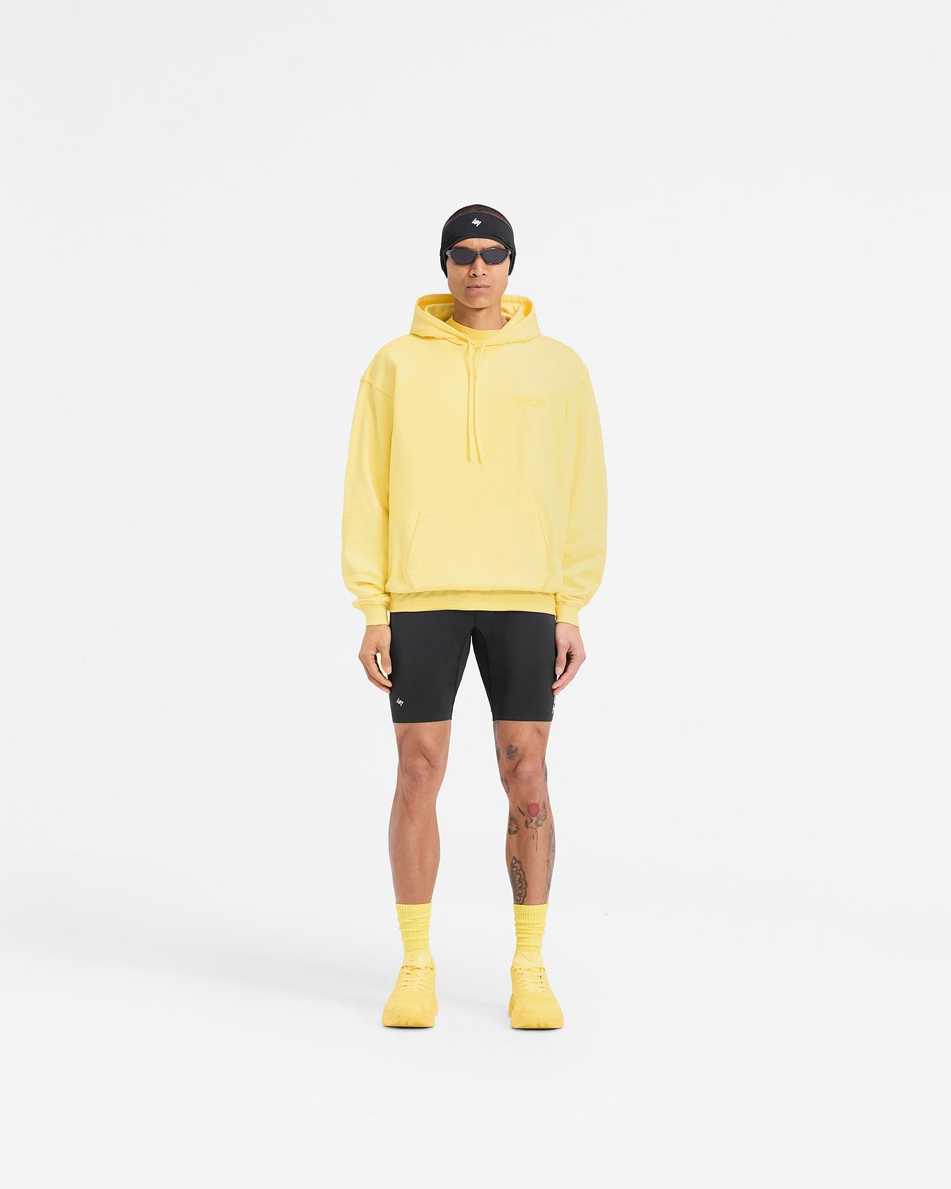 Team 247 Oversized Hoodie - Lemon