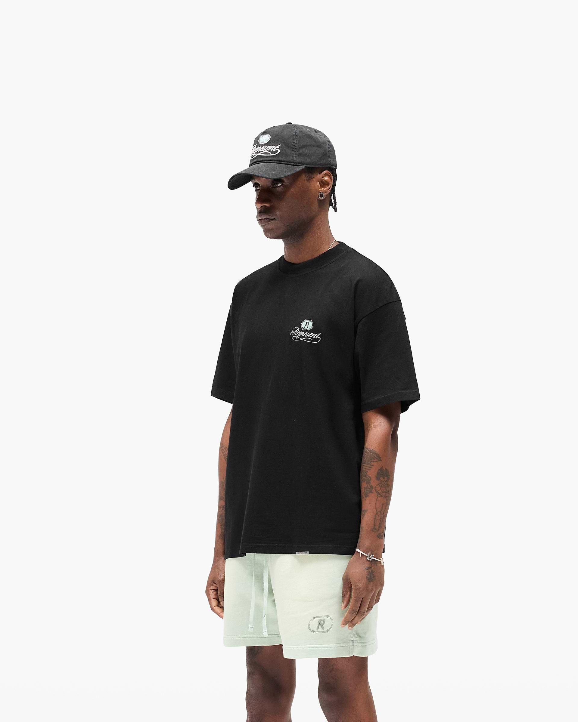 Jet Black Vintage Hand Drawn | Graphic T shirts | REPRESENT