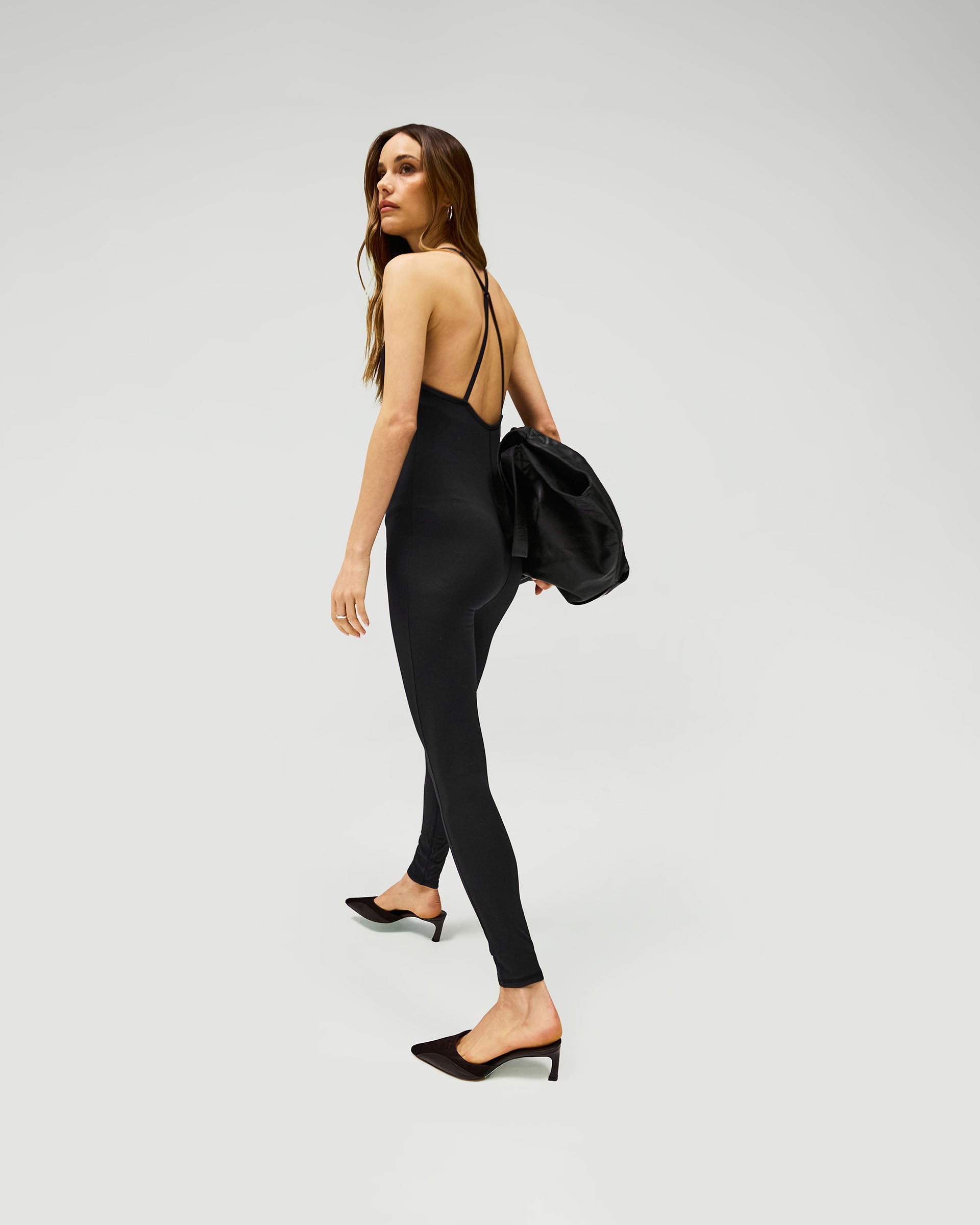 Owners Club Unitard - Jet Black