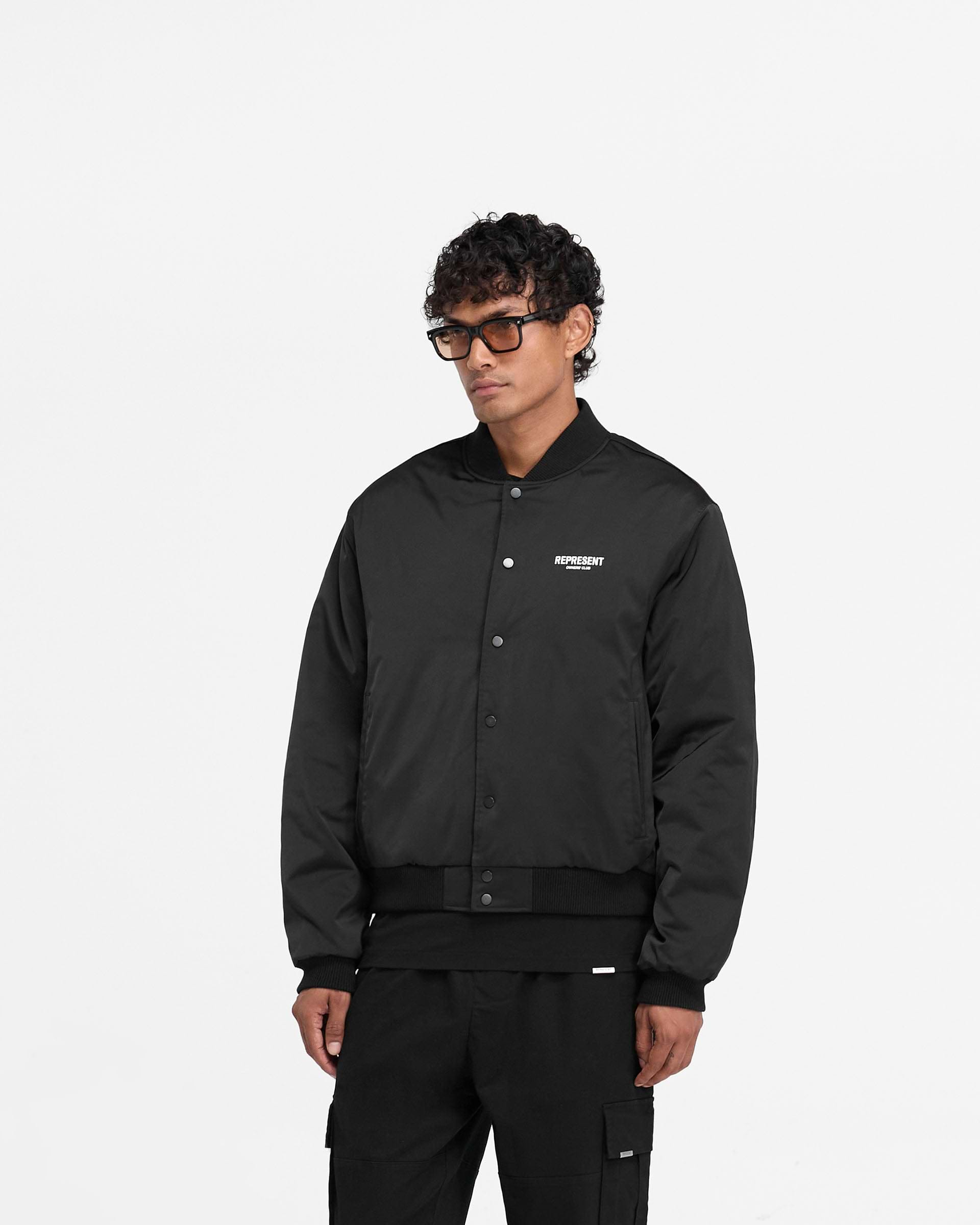 Represent Owners Club Souvenir Jacket - Black