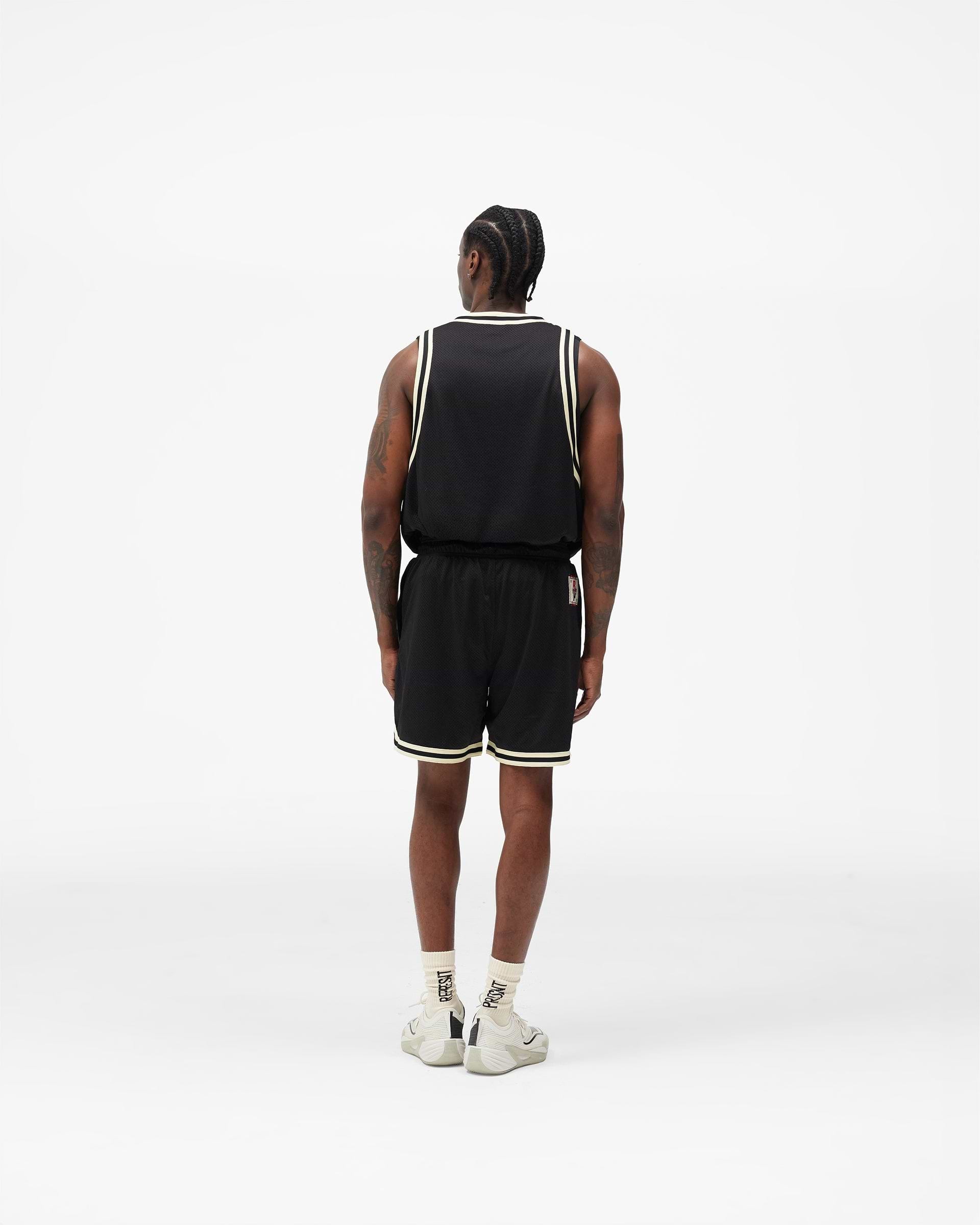 Black Represent x Puma Hoops Shorts | Men Sport Shorts | REPRESENT