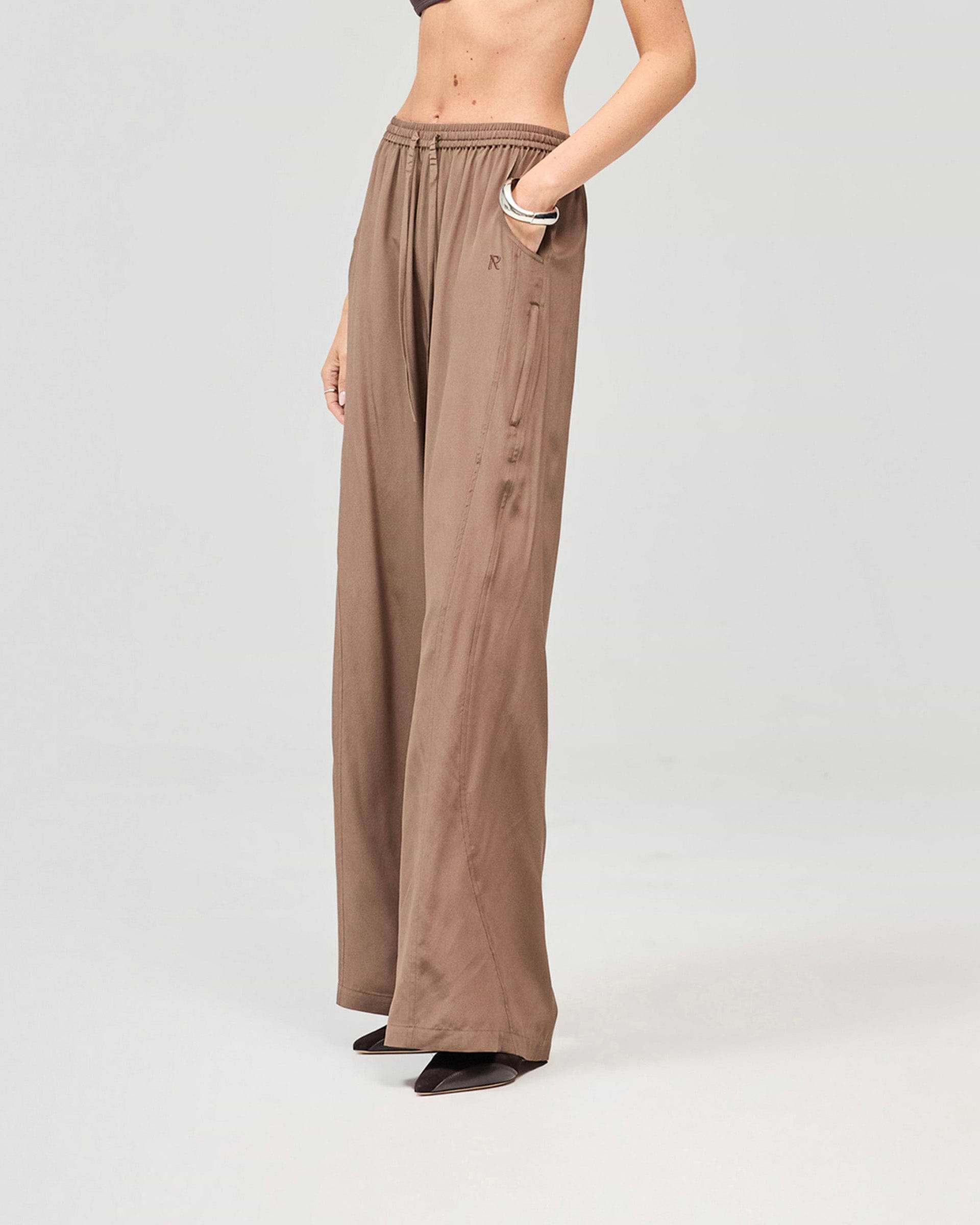 Mirage Silk Jogger - Coffee Quartz