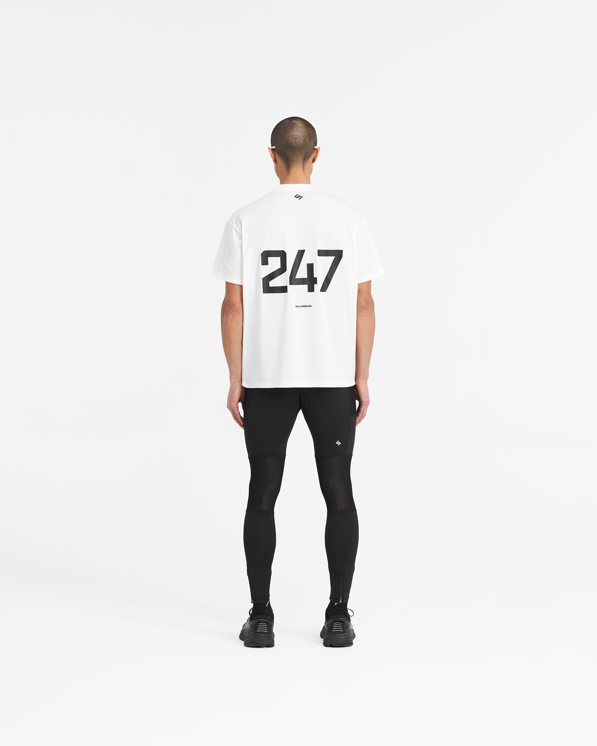 247 Oversized T-Shirt - Flat White