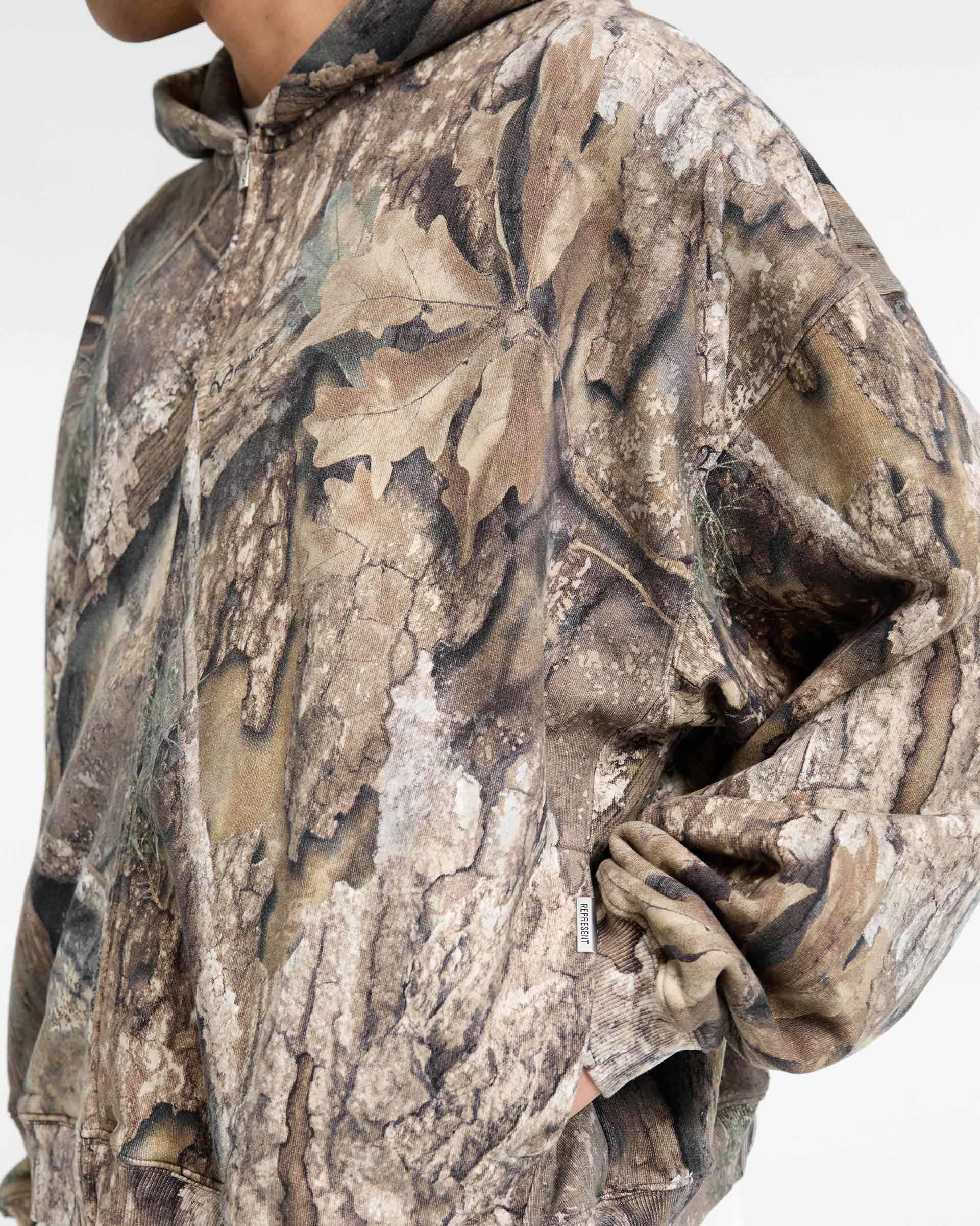 Realtree® Zip Up Camo Hoodie | REPRESENT Realtree® Zip Up Camo Hoodie | REPRESENT