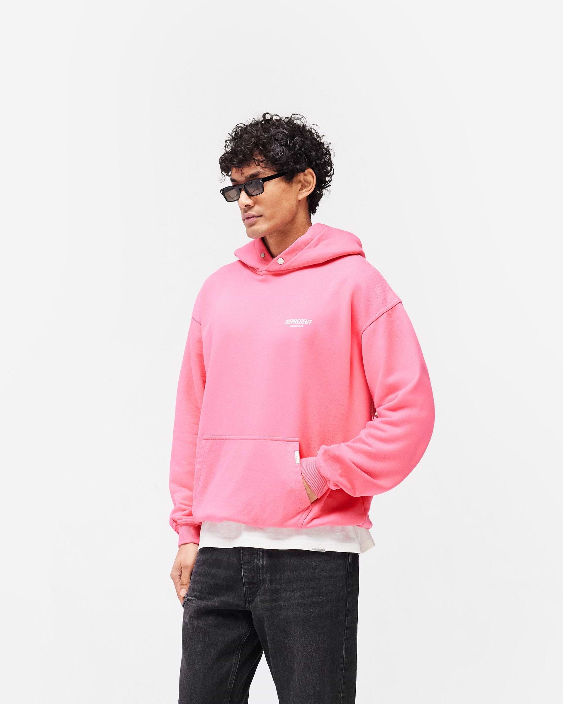 Represent Owners Club Hoodie - Bubblegum Pink | REPRESENT