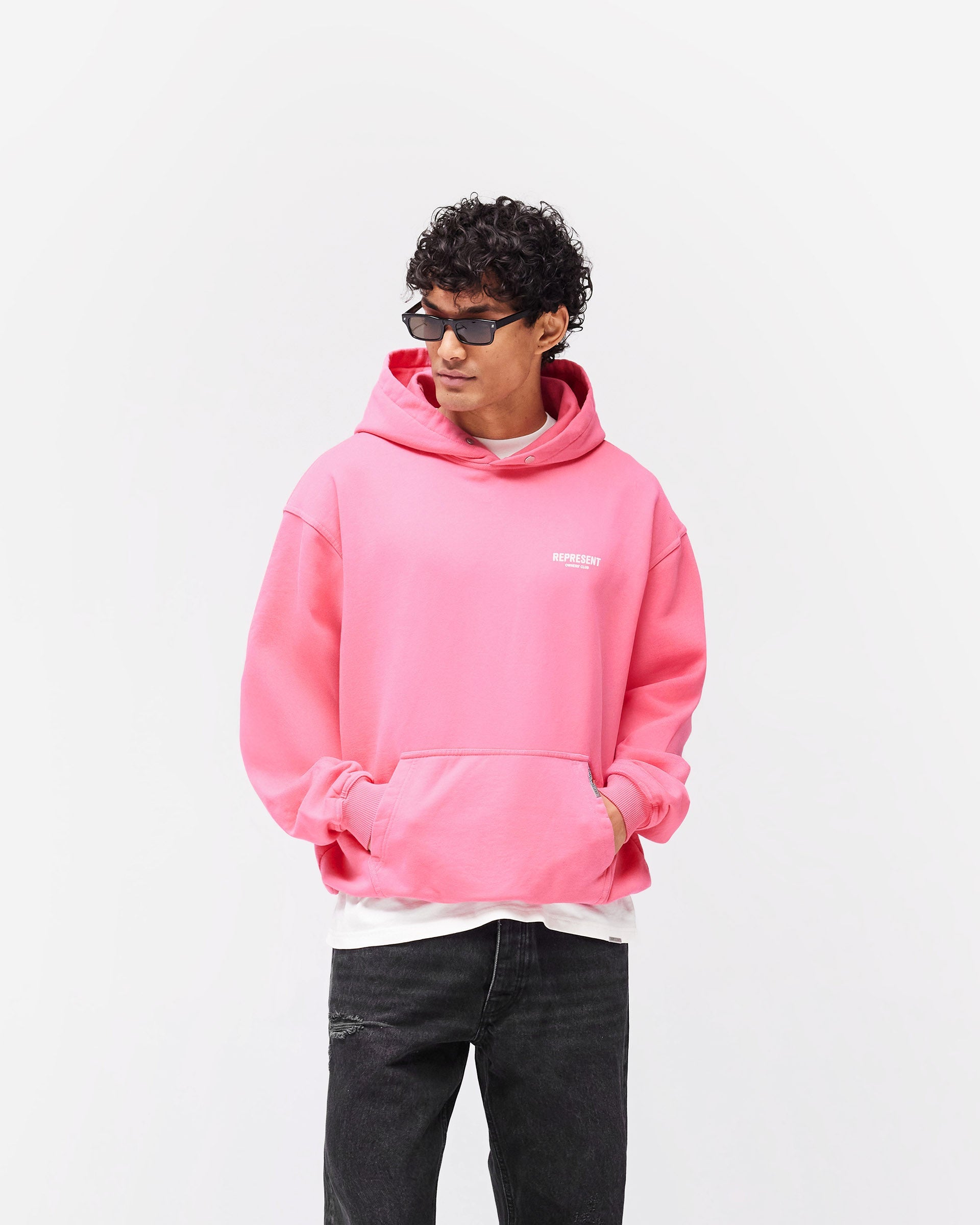 Represent Owners Club Hoodie - Bubblegum Pink