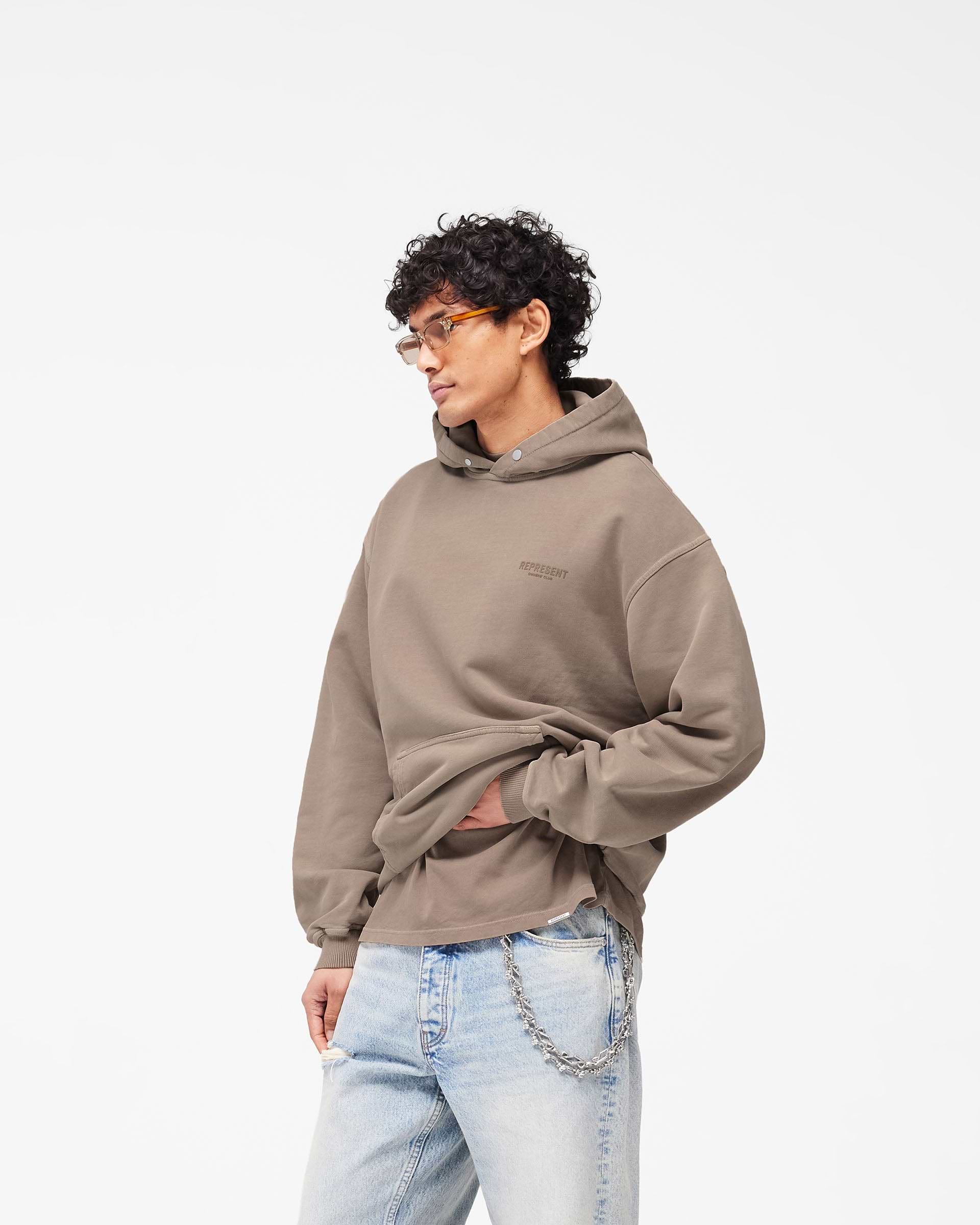 Represent Owners Club Hoodie - Mushroom