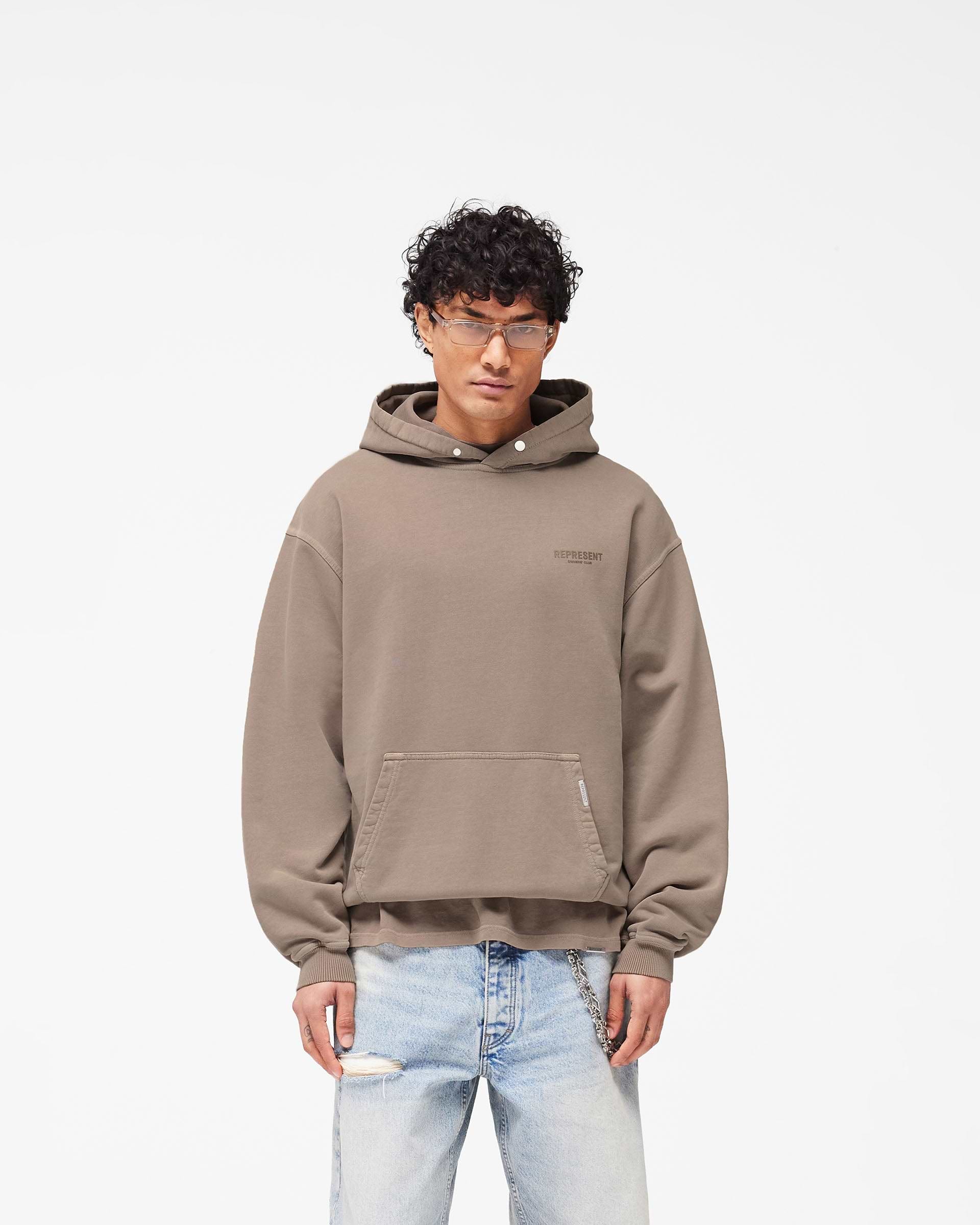 Represent Owners Club Hoodie - Mushroom
