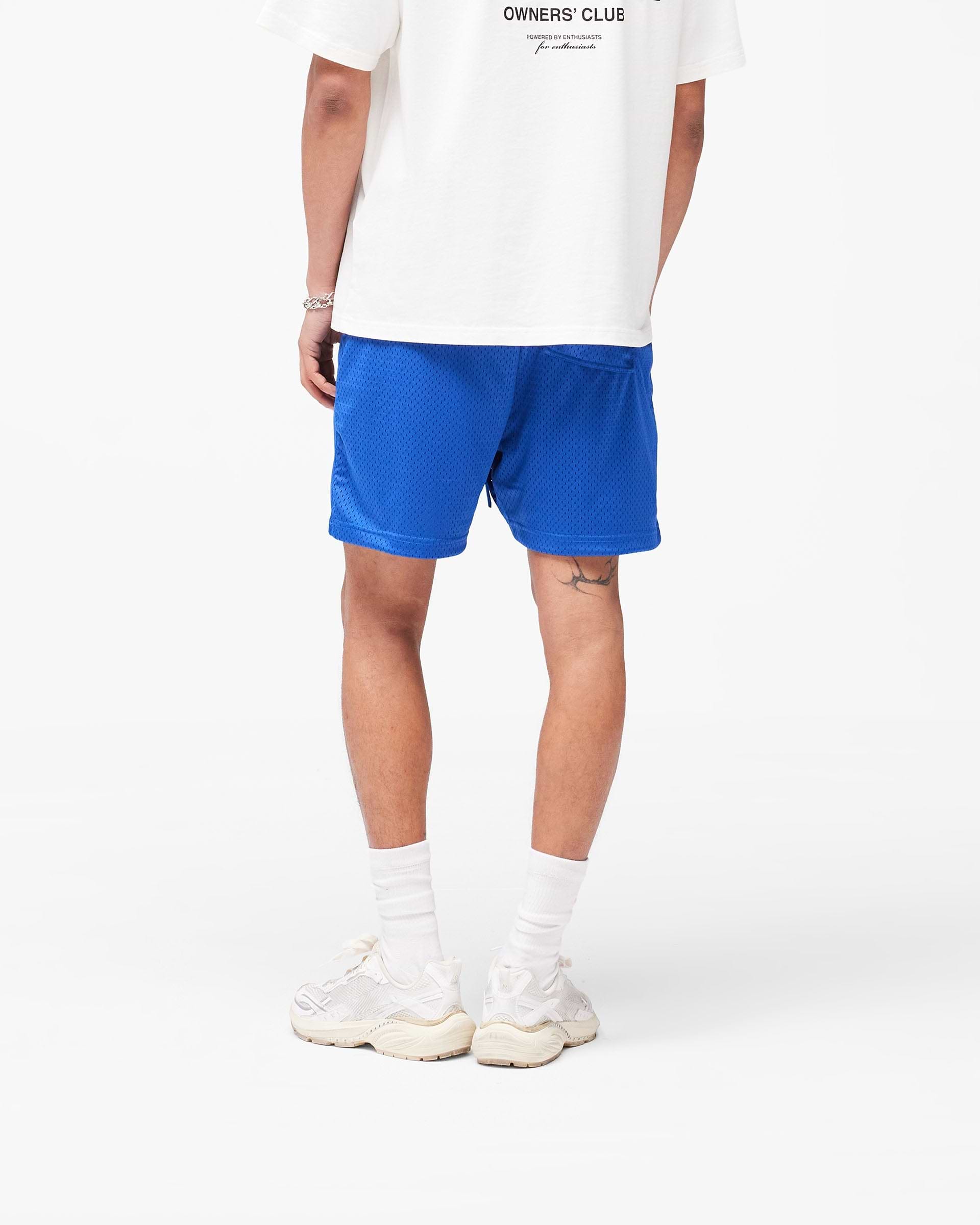 Represent Owners Club Mesh Shorts - Cobalt