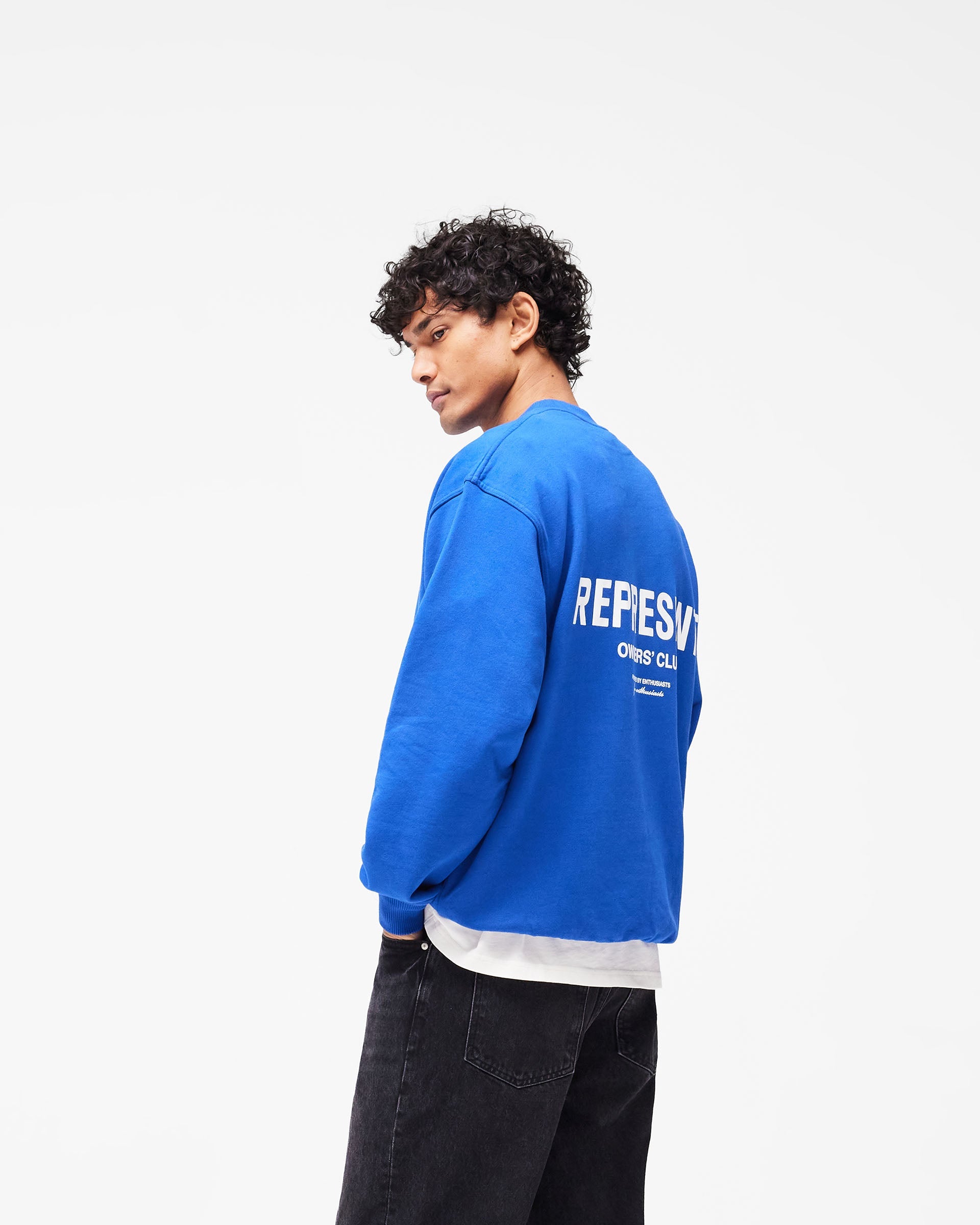 Represent Owners Club Sweater - Cobalt