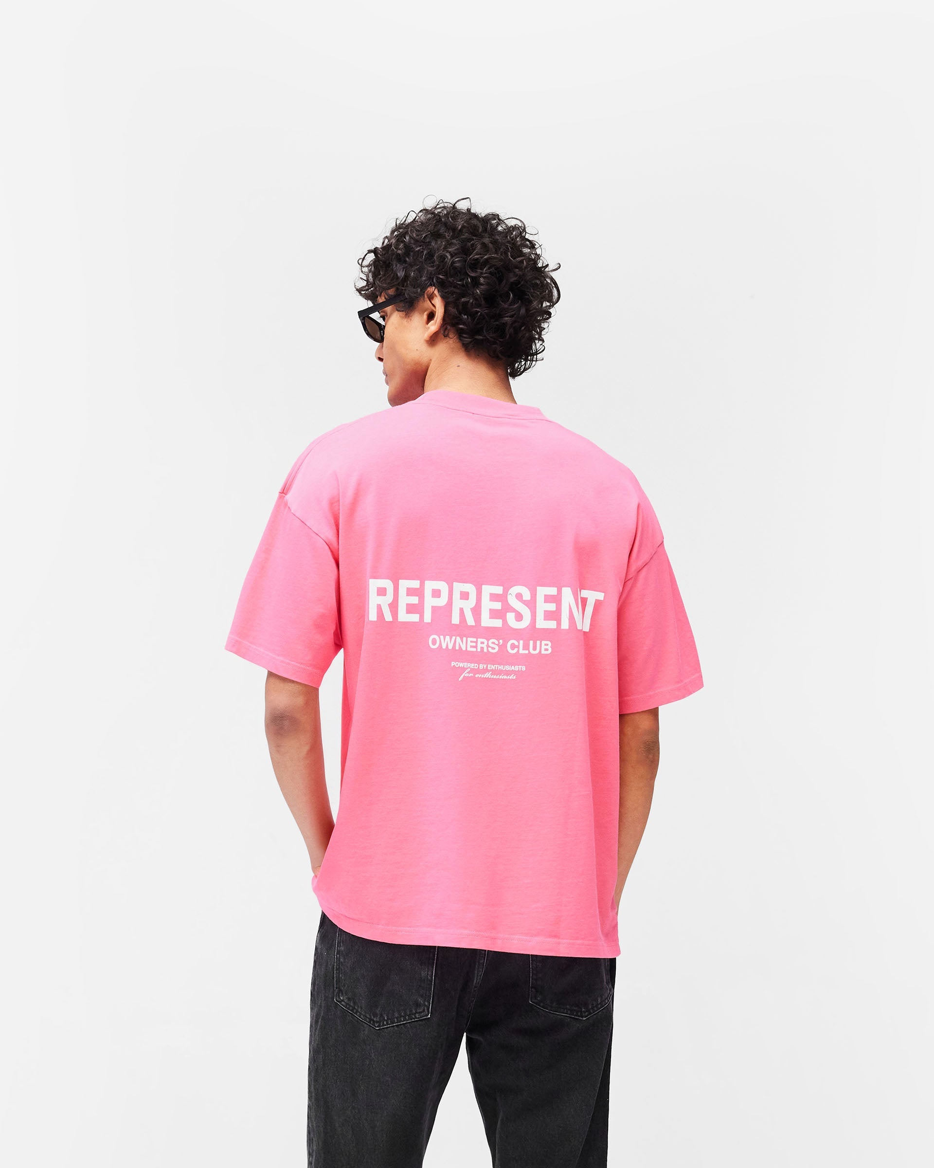 Represent Owners Club T-Shirt - Bubblegum Pink