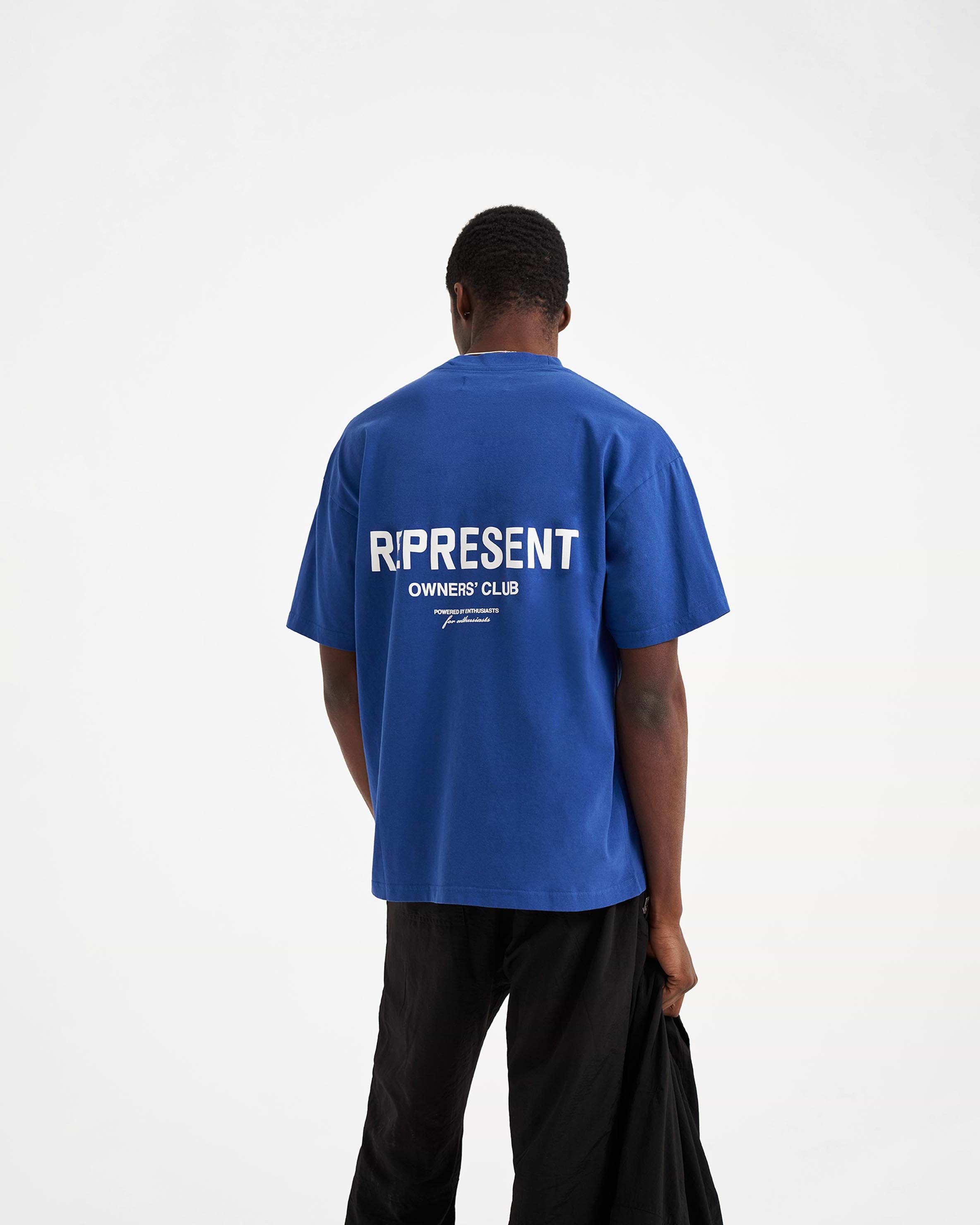 Cobalt Blue T-Shirt | Owners' Club | REPRESENT