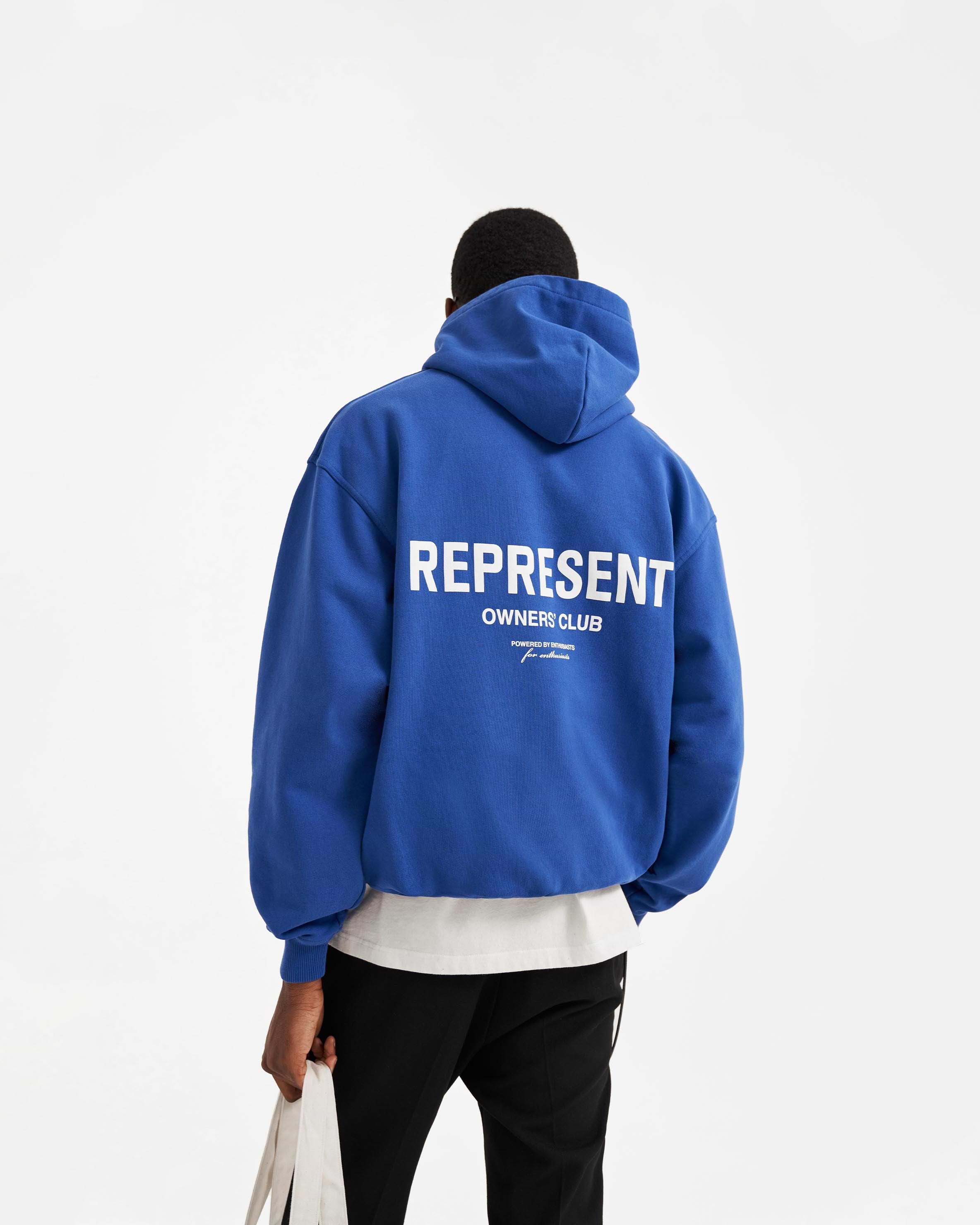 【FW25】REPRESENT オーナーズクラブ フーディー Represent Owners Club Hoodie | Blue | FARFETCH