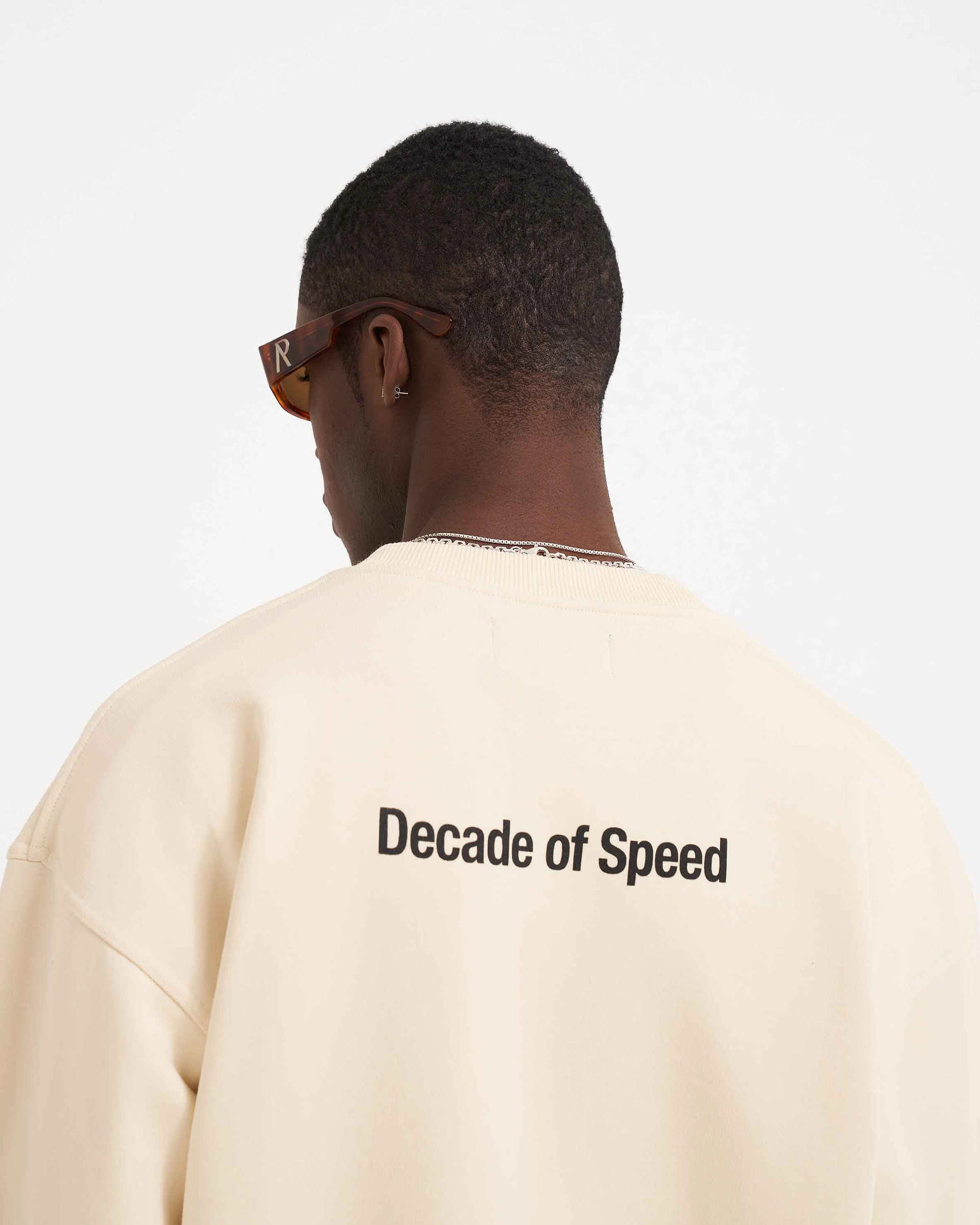 Decade Of Speed Sweater - Cream