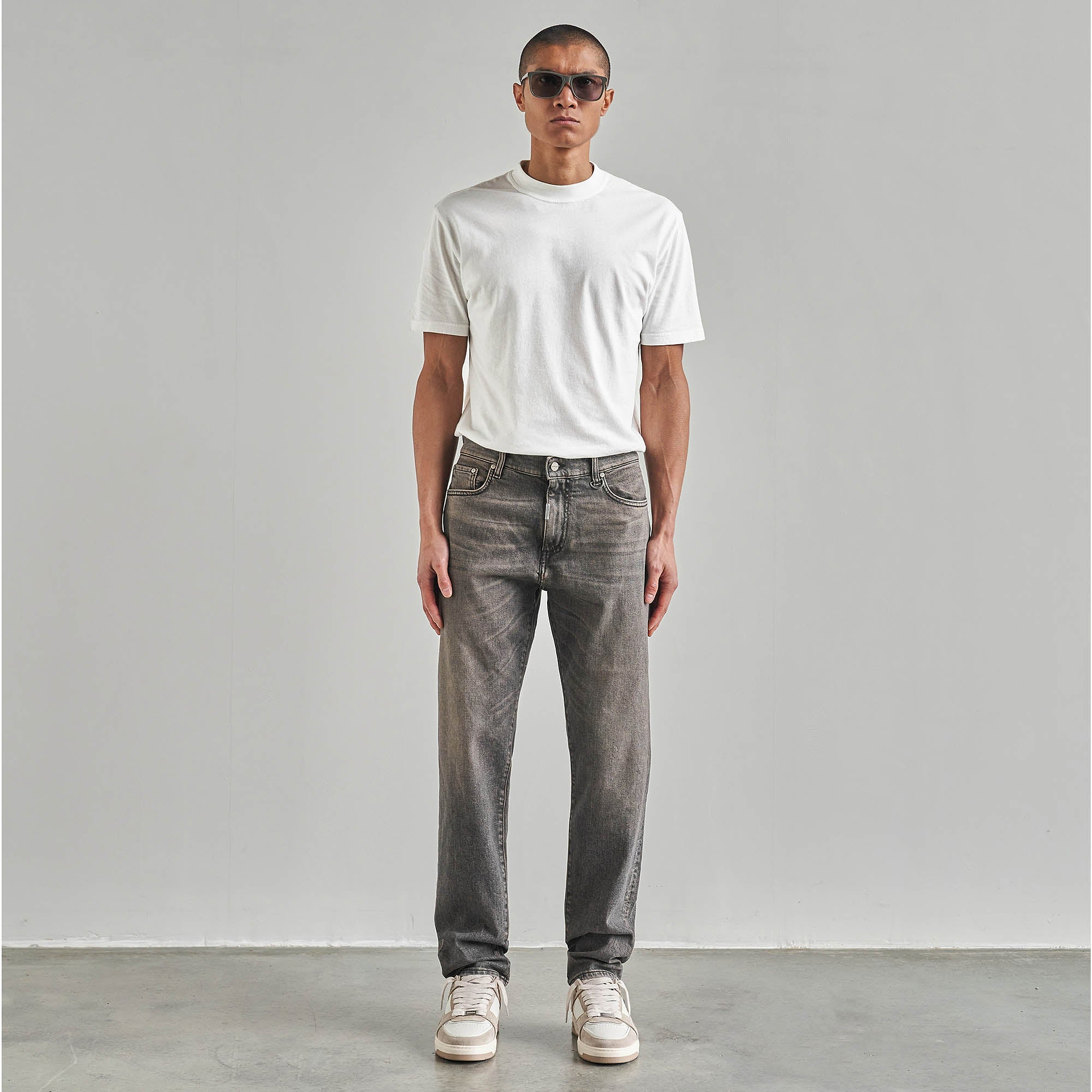 Baggy Denim - Dark Taupe