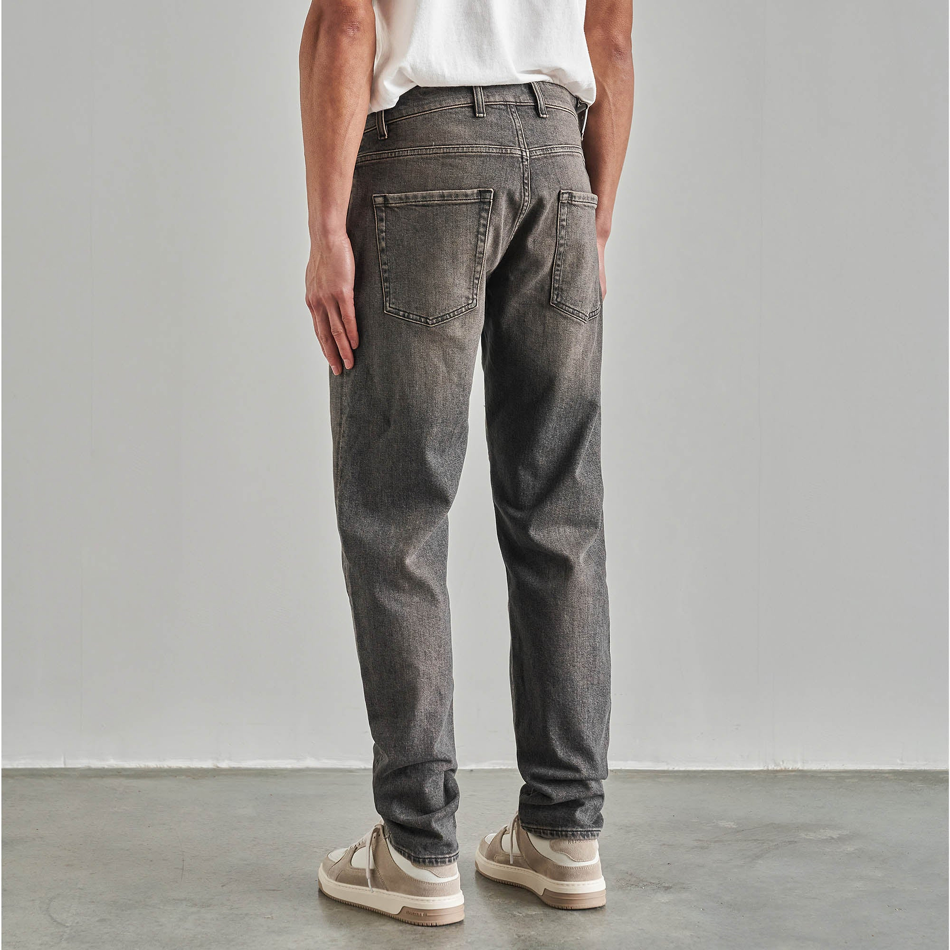 Baggy Denim - Dark Taupe